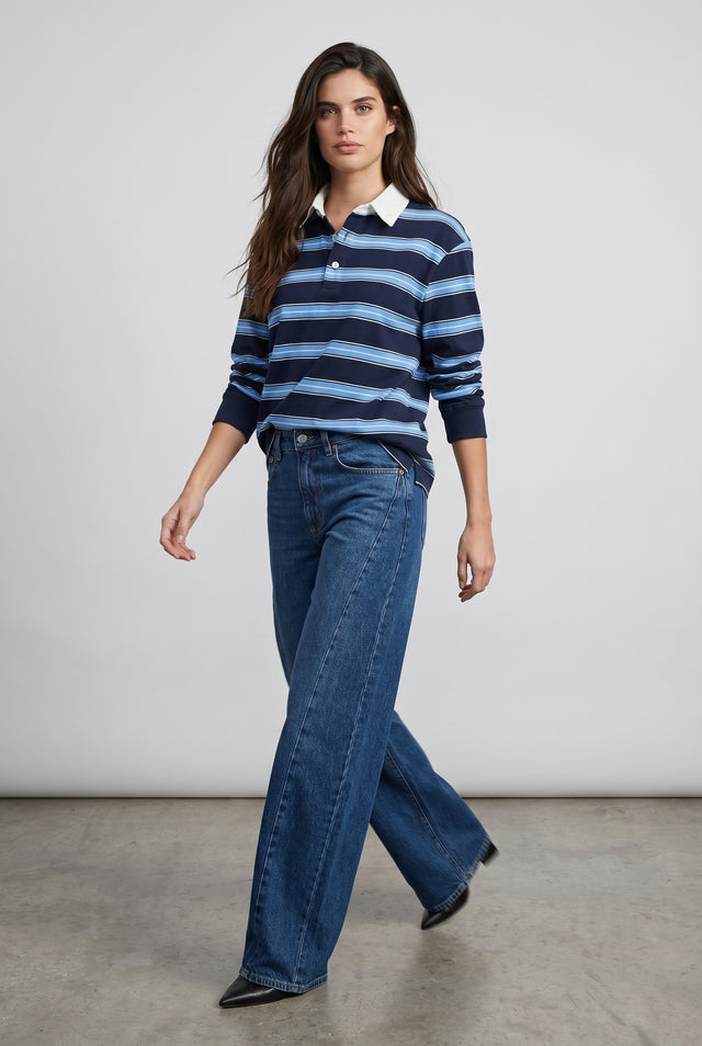 STRIPE RUGBY TOP