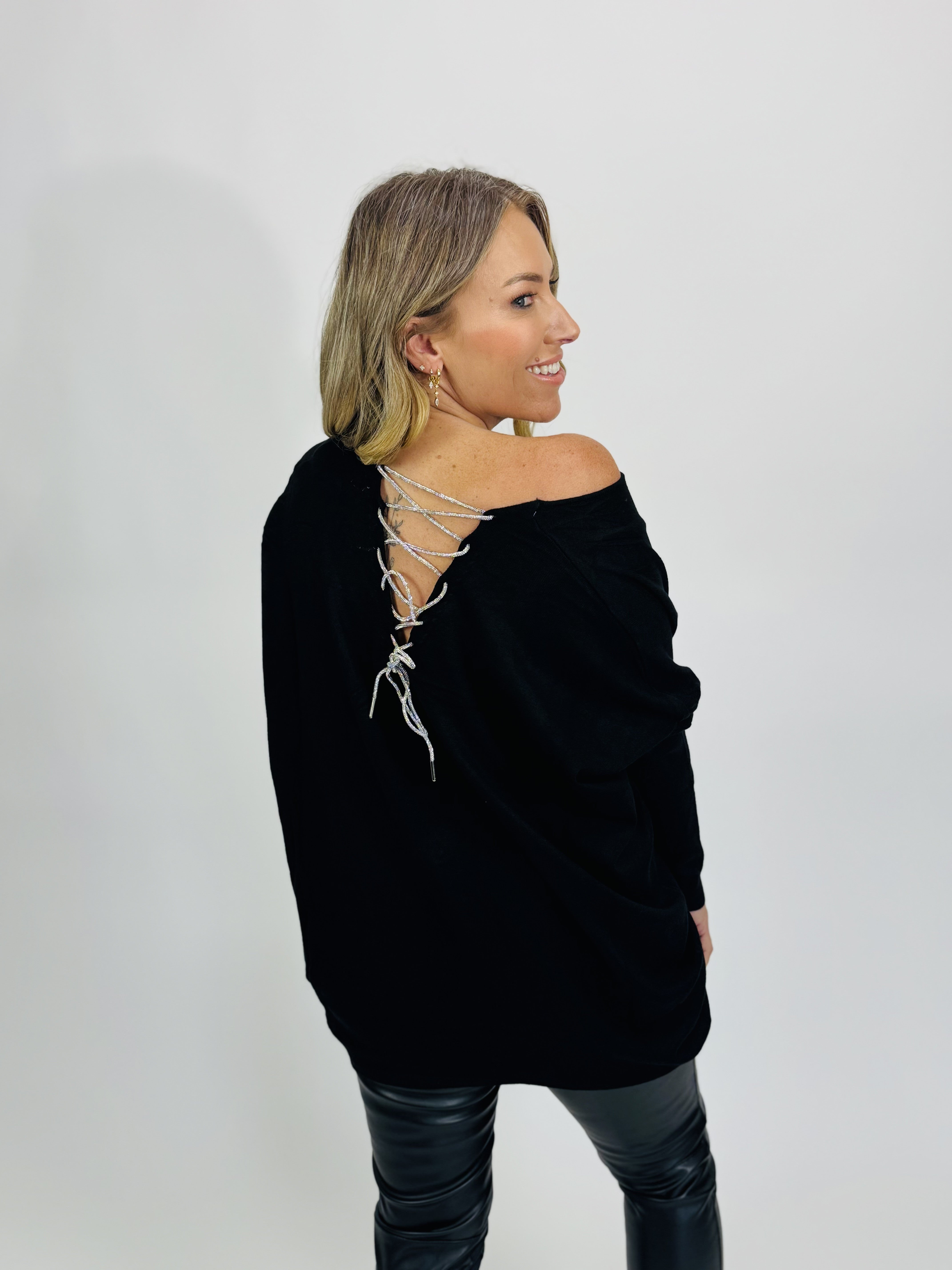 SEQUIN CB KNIT