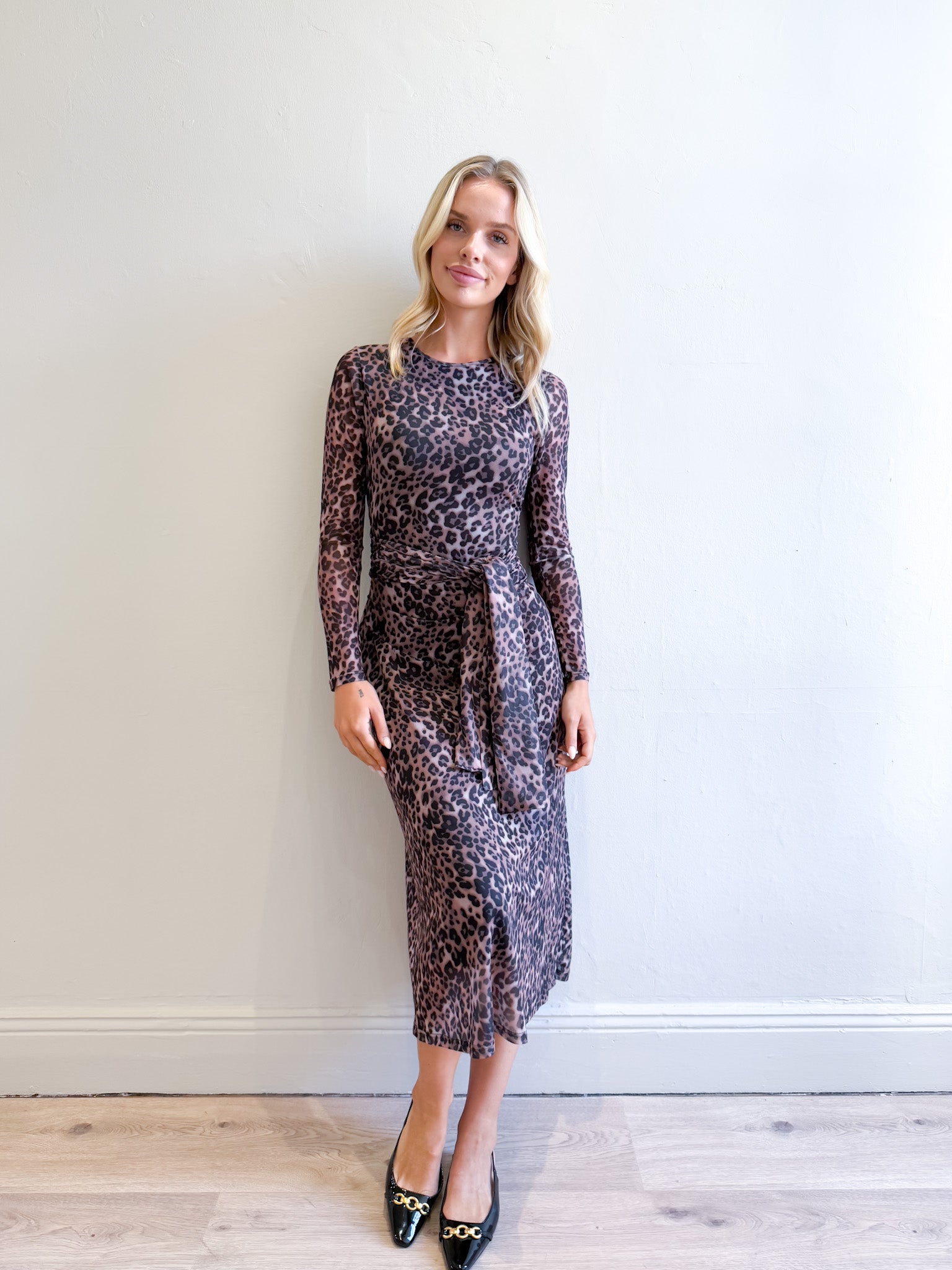 LEO MESH STRETCH DRESS