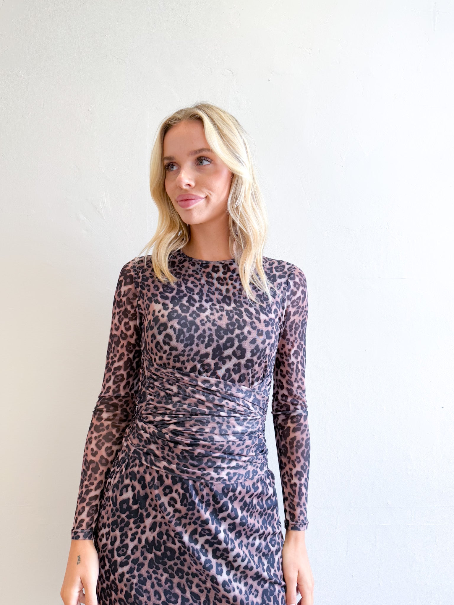 LEO MESH STRETCH DRESS
