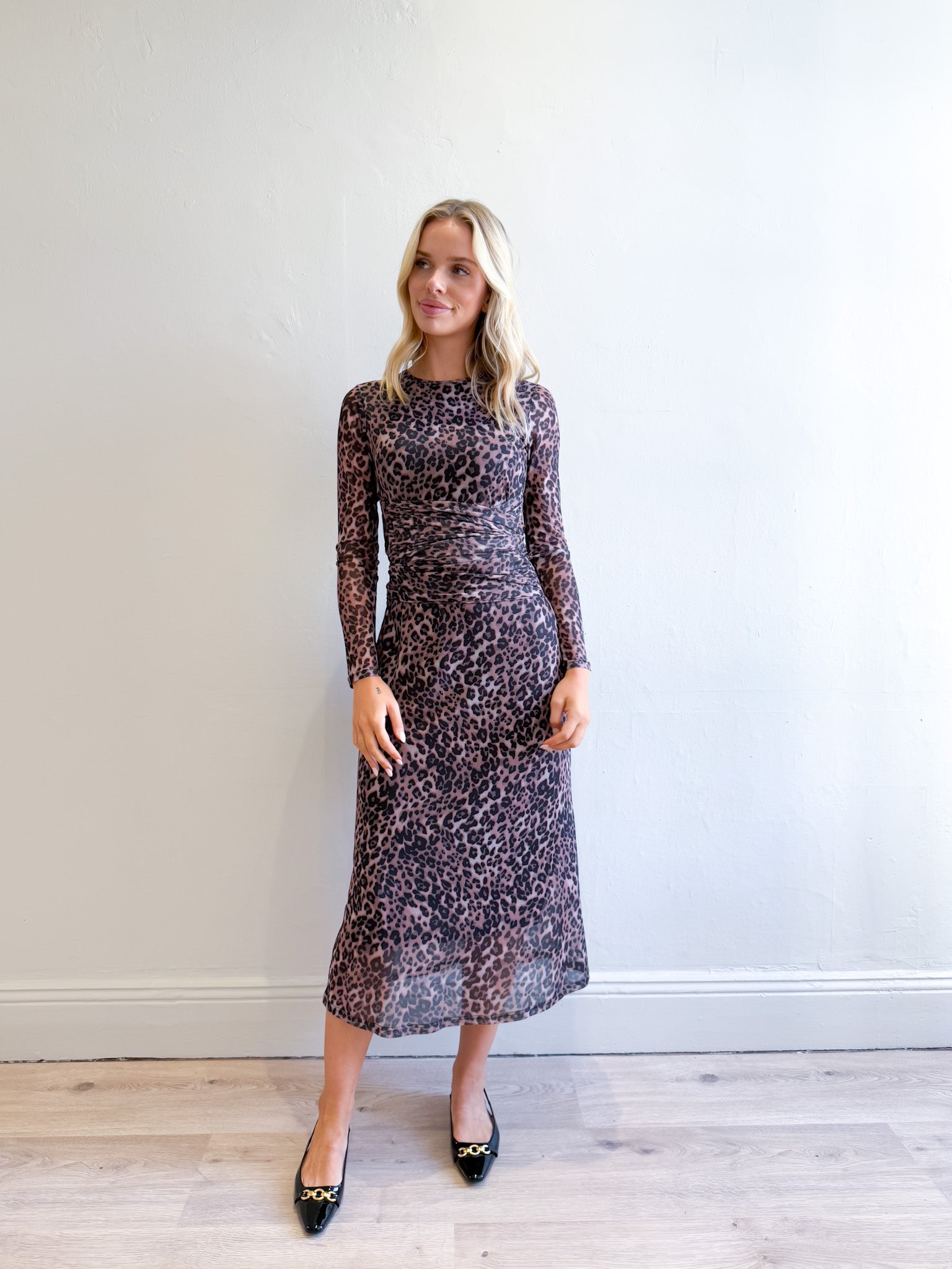 LEO MESH STRETCH DRESS