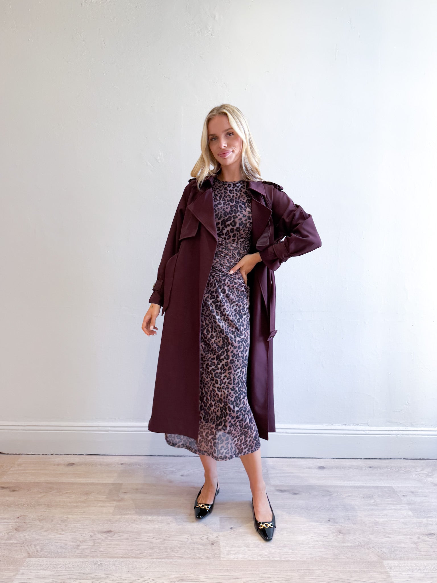 LEO MESH STRETCH DRESS
