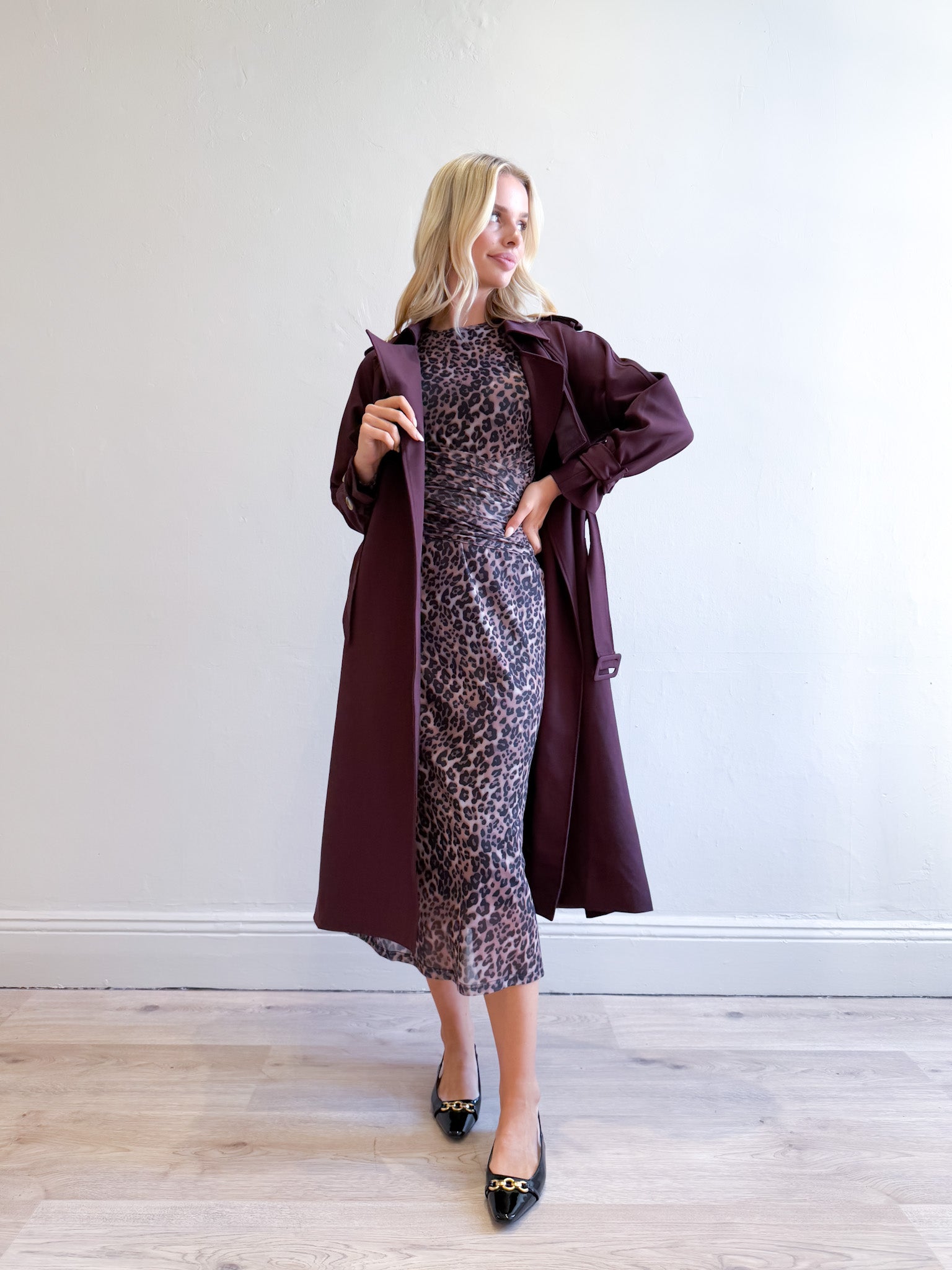 LEO MESH STRETCH DRESS