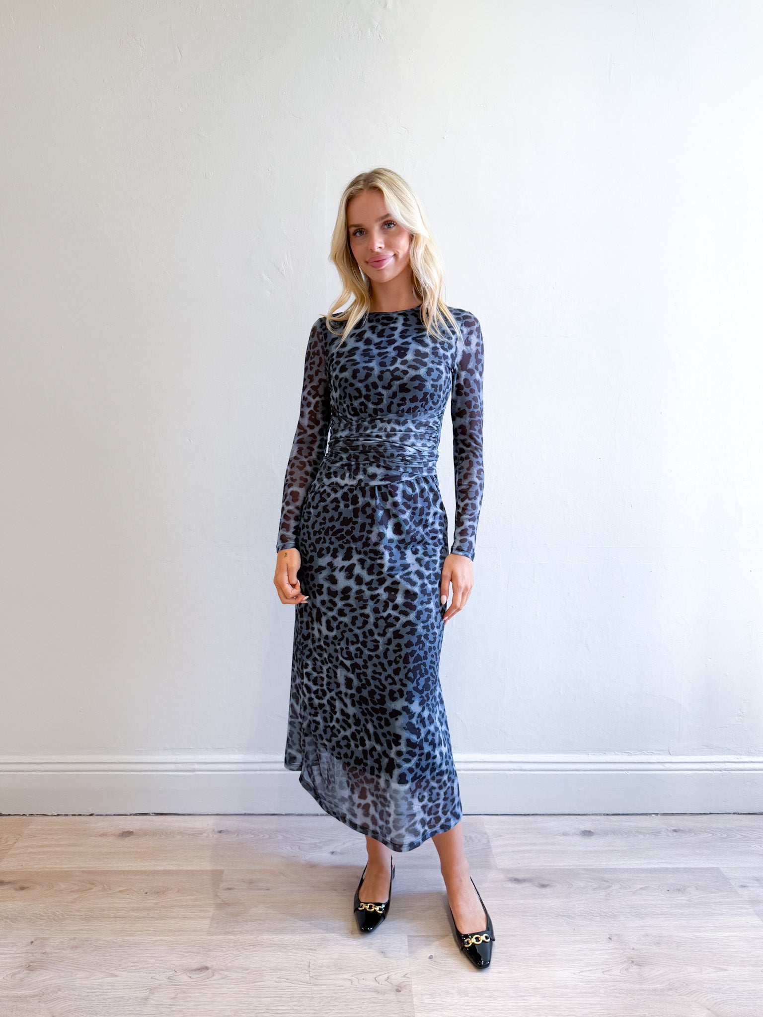 LEO MESH STRETCH DRESS
