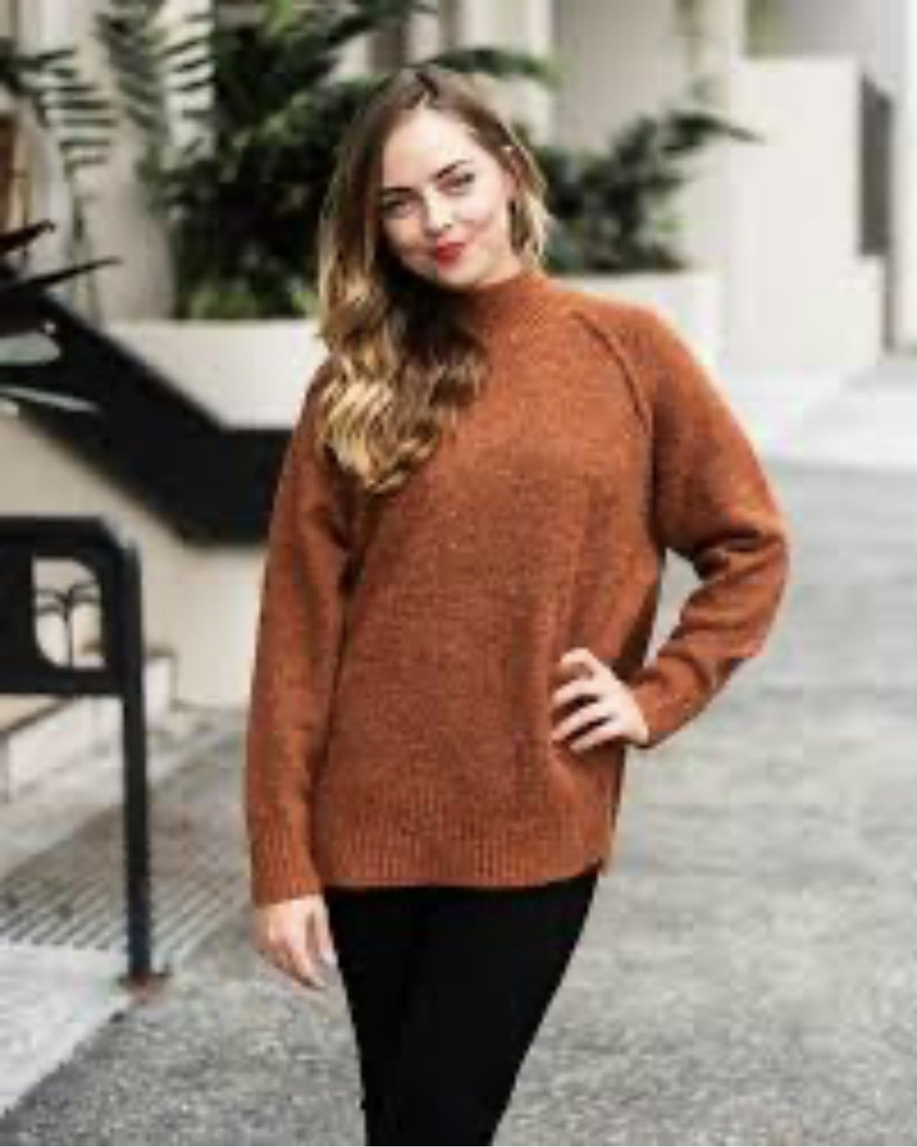 HIGH NECK JUMPER
