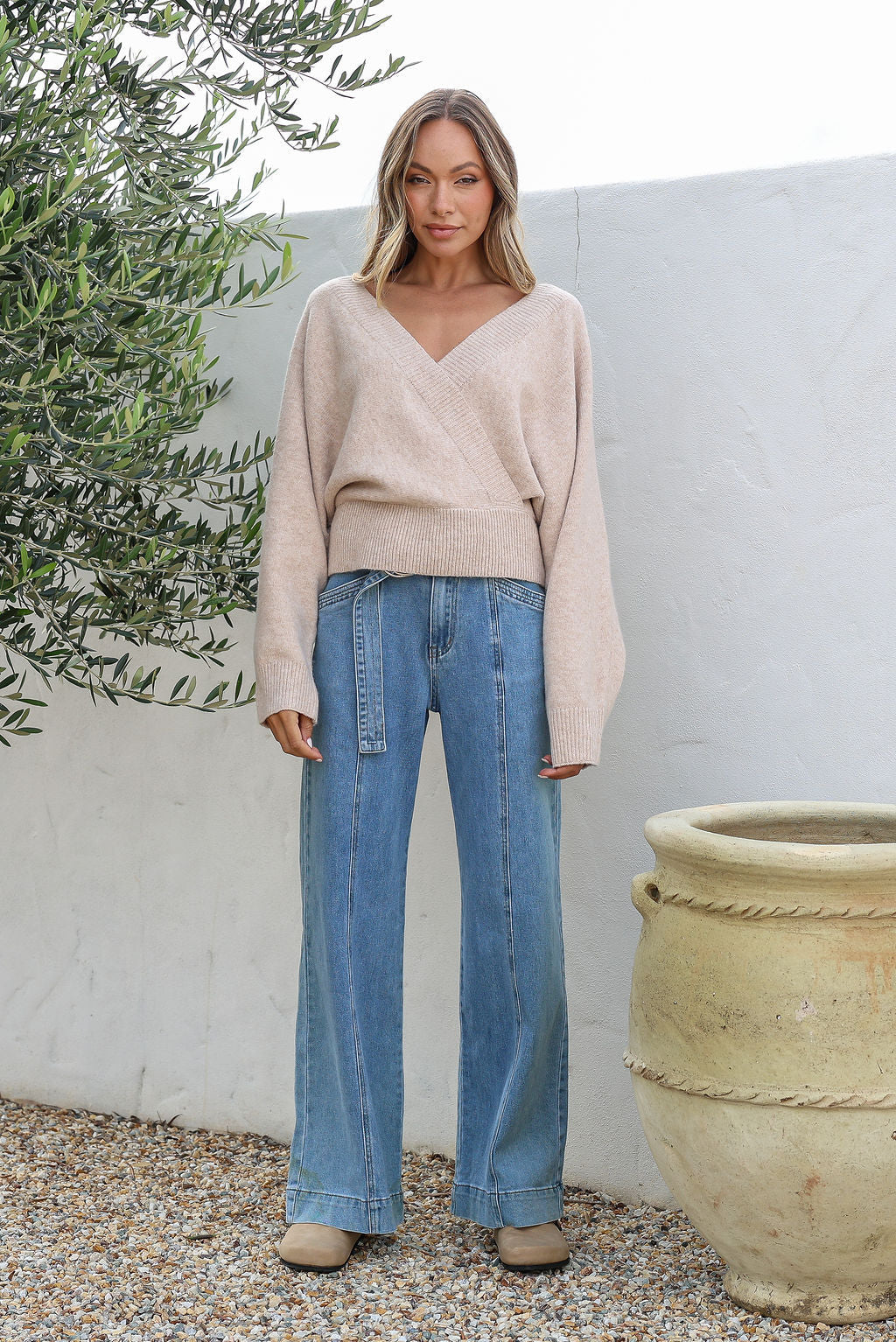 KELLY CROSSOVER KNIT