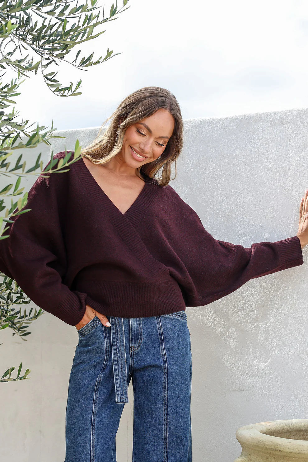 KELLY CROSSOVER KNIT