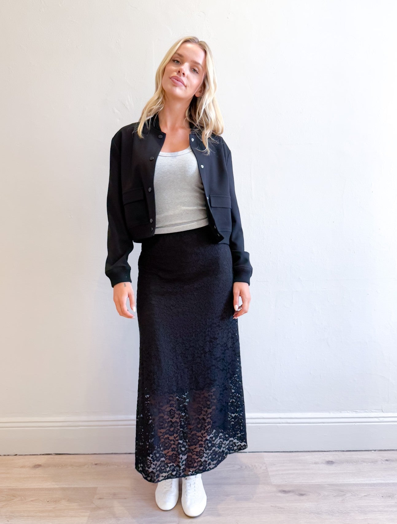 LACE MAXI SKIRT