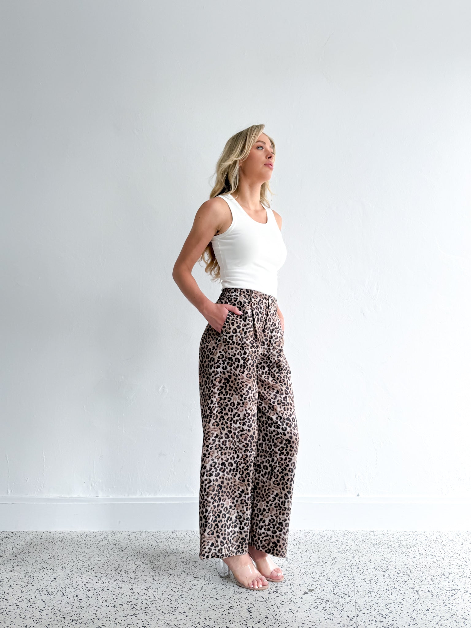 LEO PRINT CLASSIC PANT