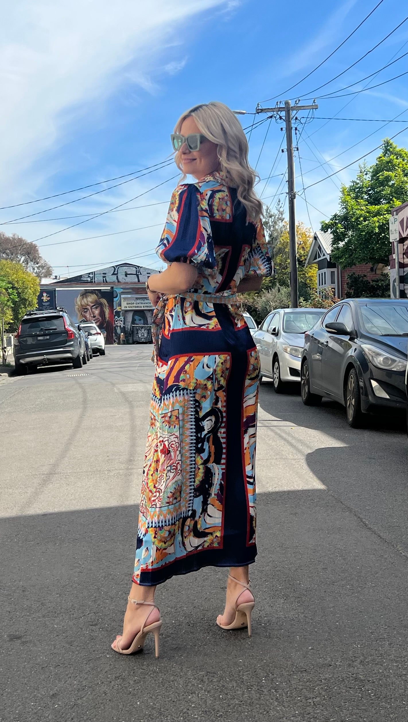 PICASSO MAXI SHIRT DRESS