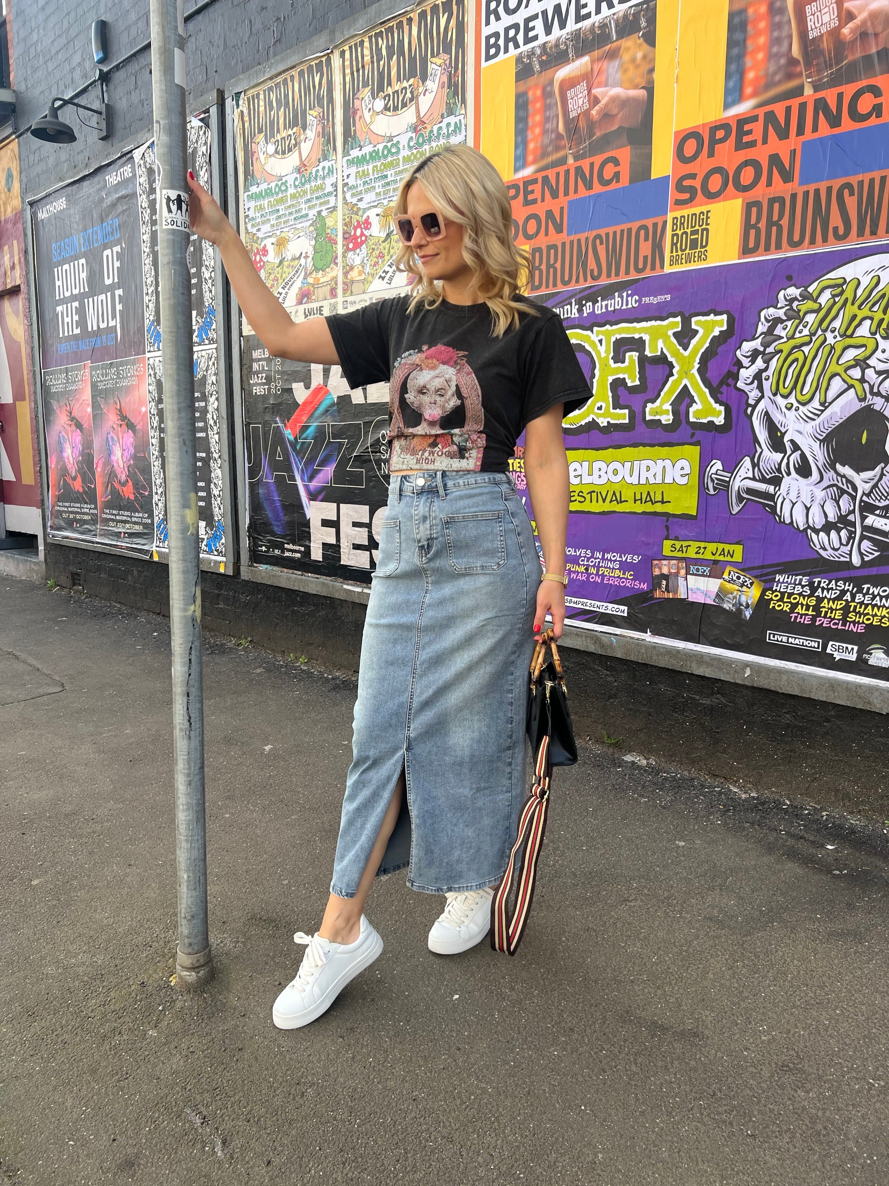 BAILEY B DENIM SKIRT