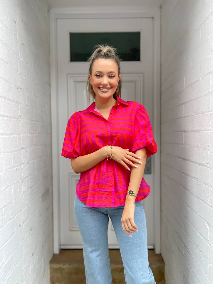 MAISEY SHIRT - PINK