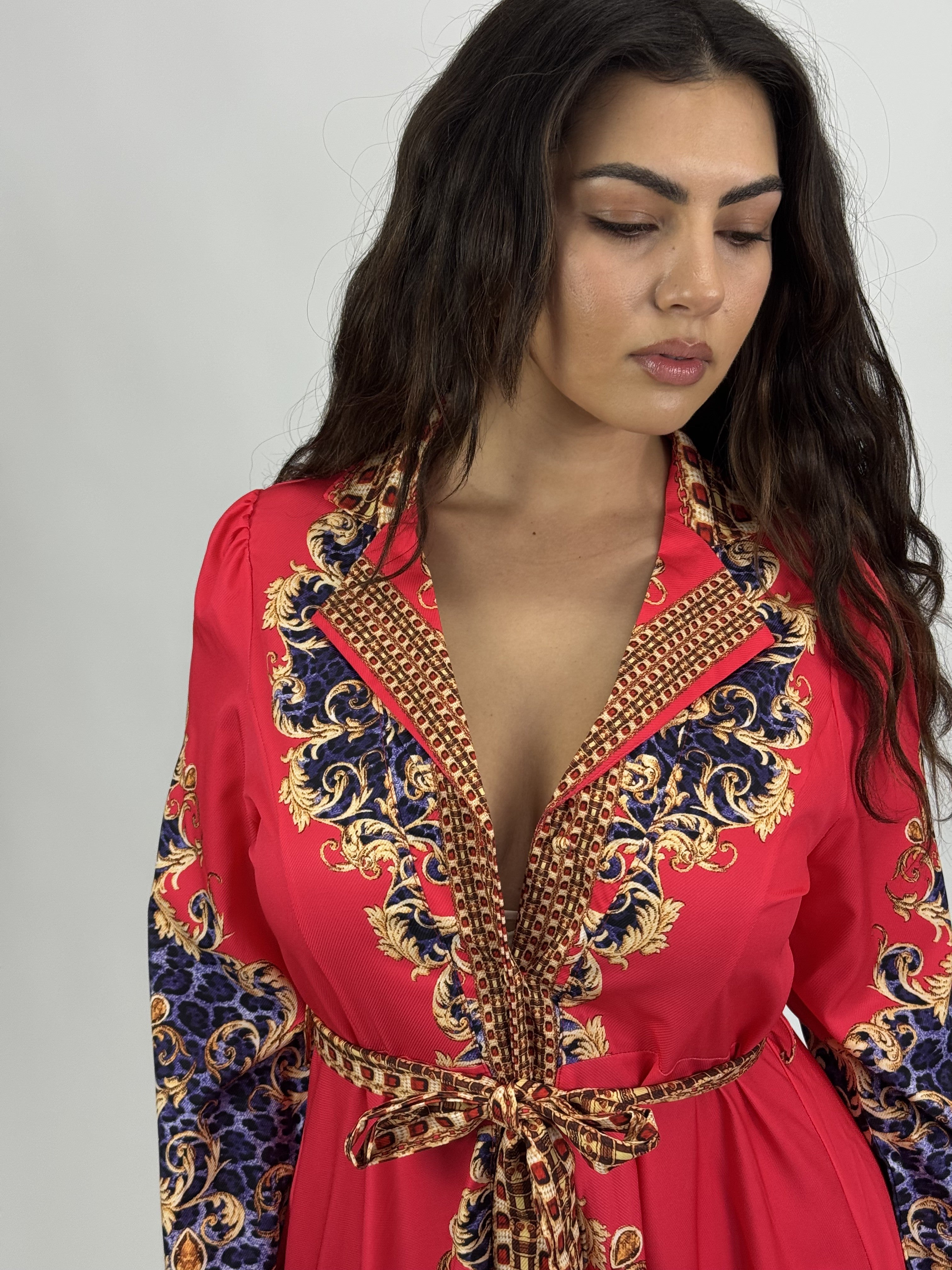 ESTELLE MAXI DRESS - RED