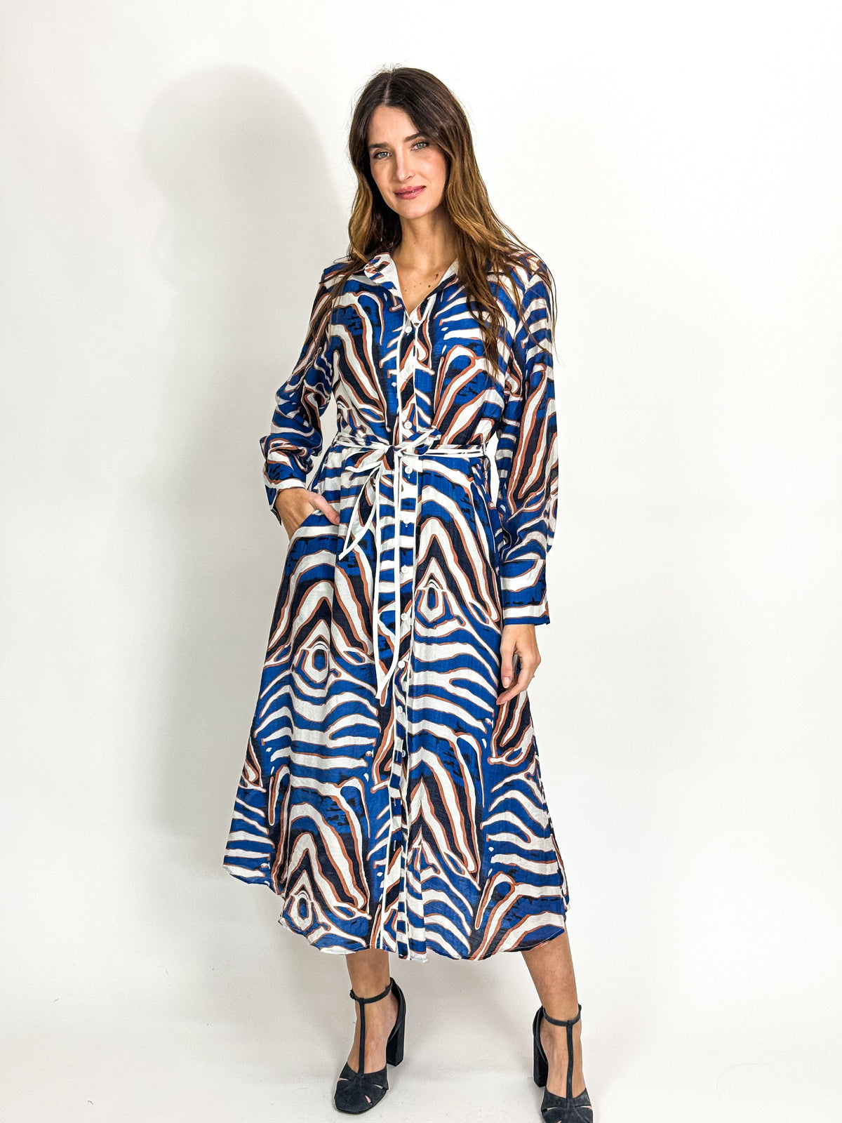 RORY ANIMAL PRINT - BLUE