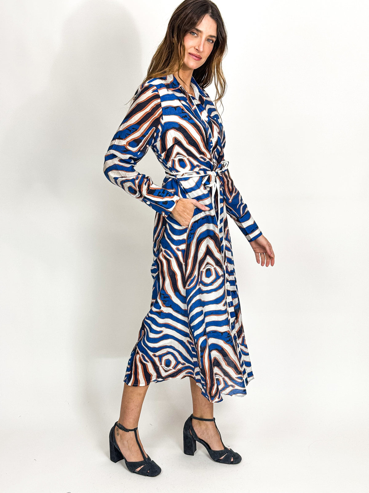 RORY ANIMAL PRINT - BLUE