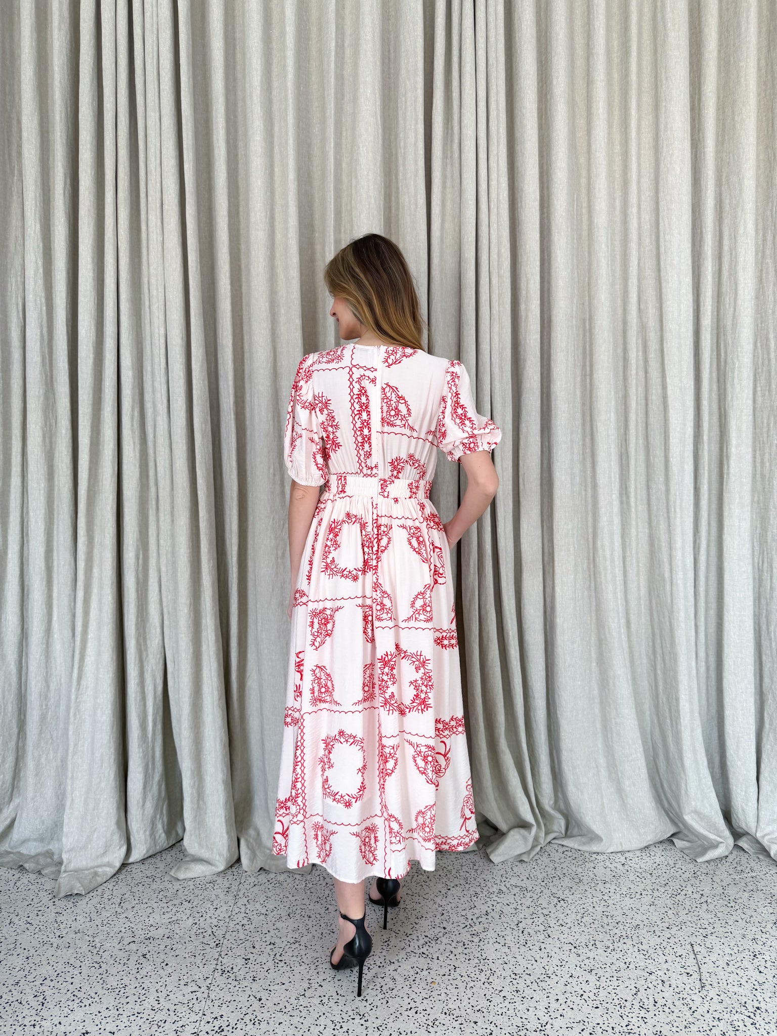 SNOWFLAKE MAXI DRESS