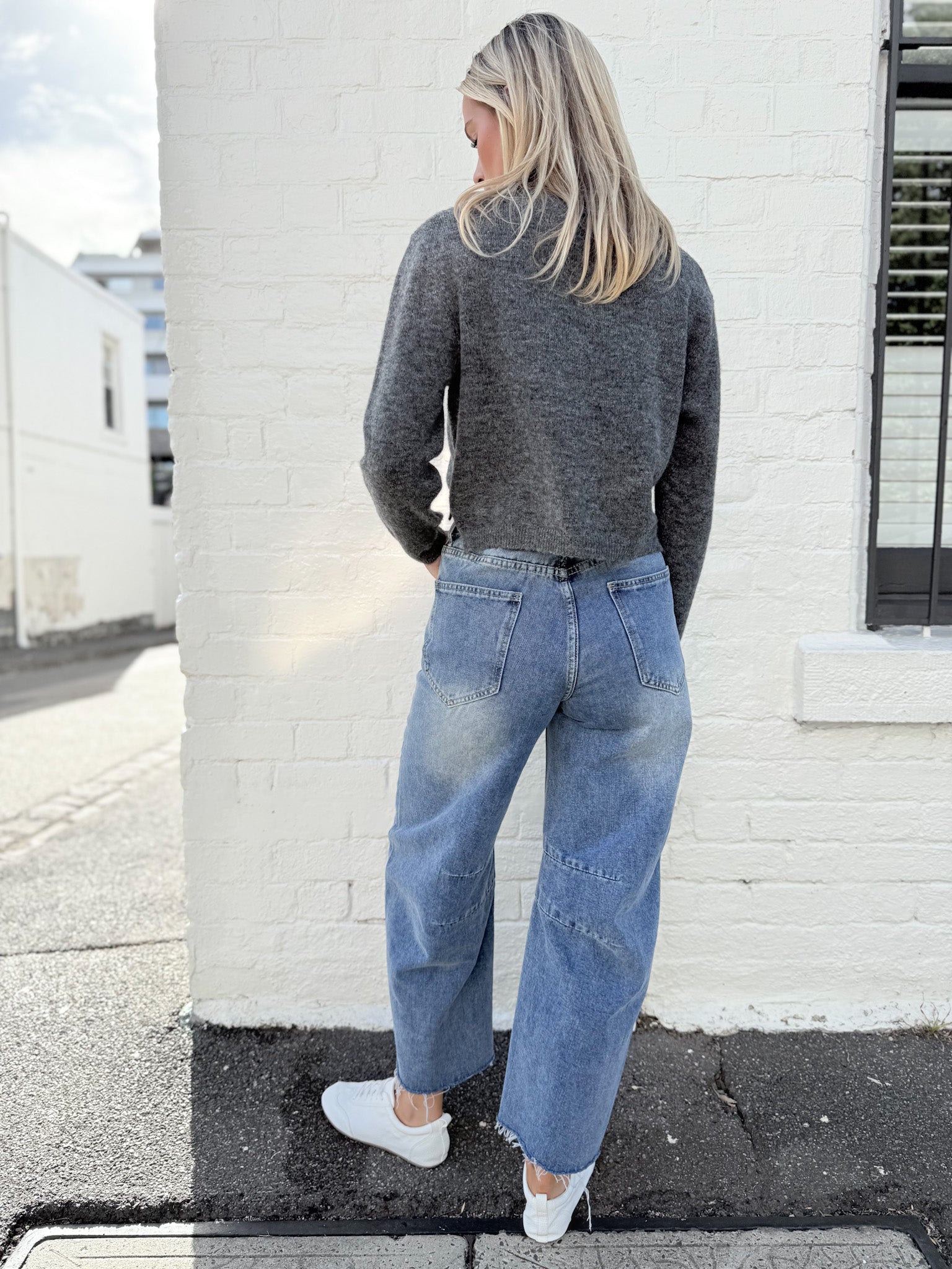 CROPPED WOOL KNIT