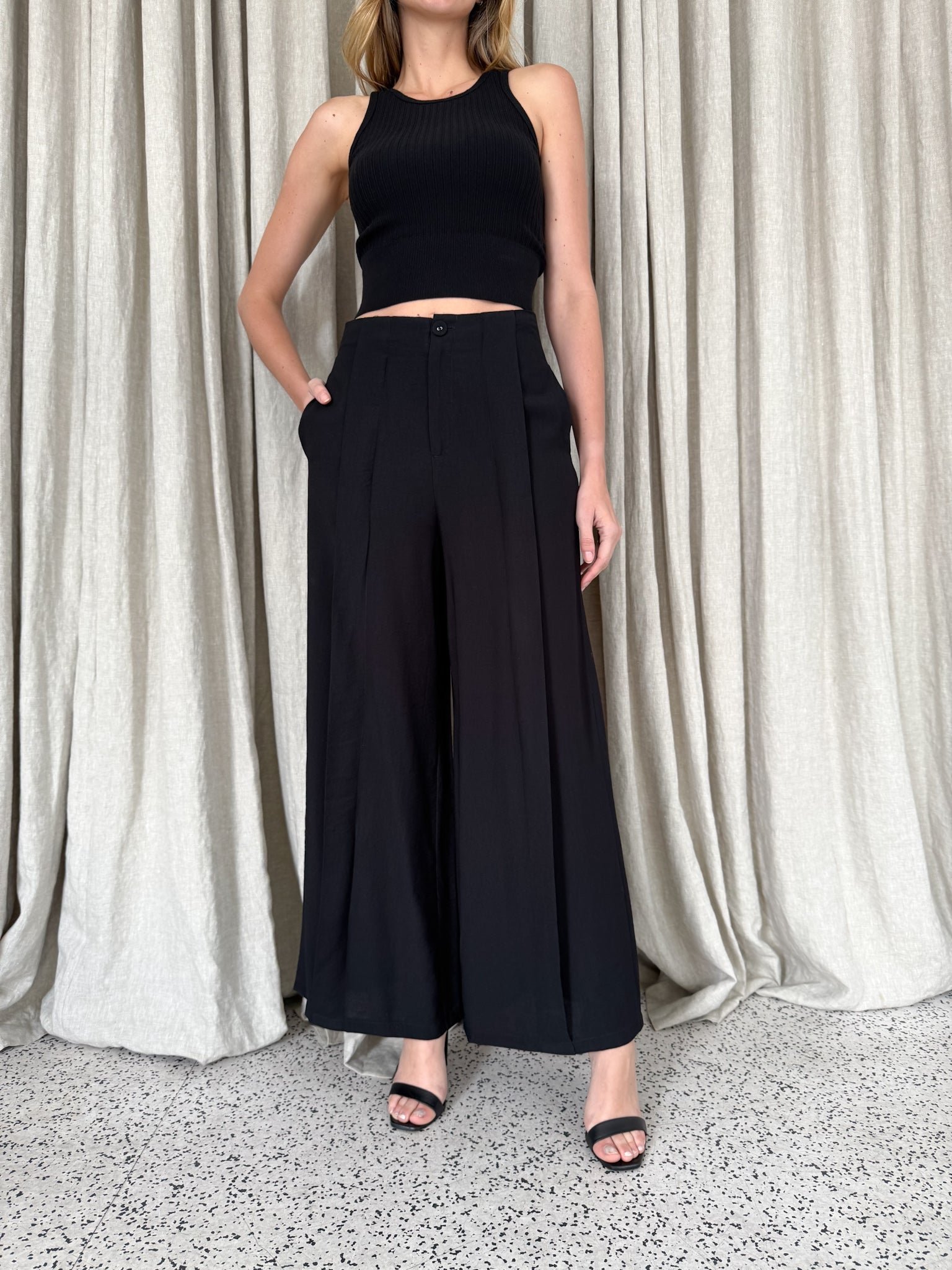 PLEAT CF PANT