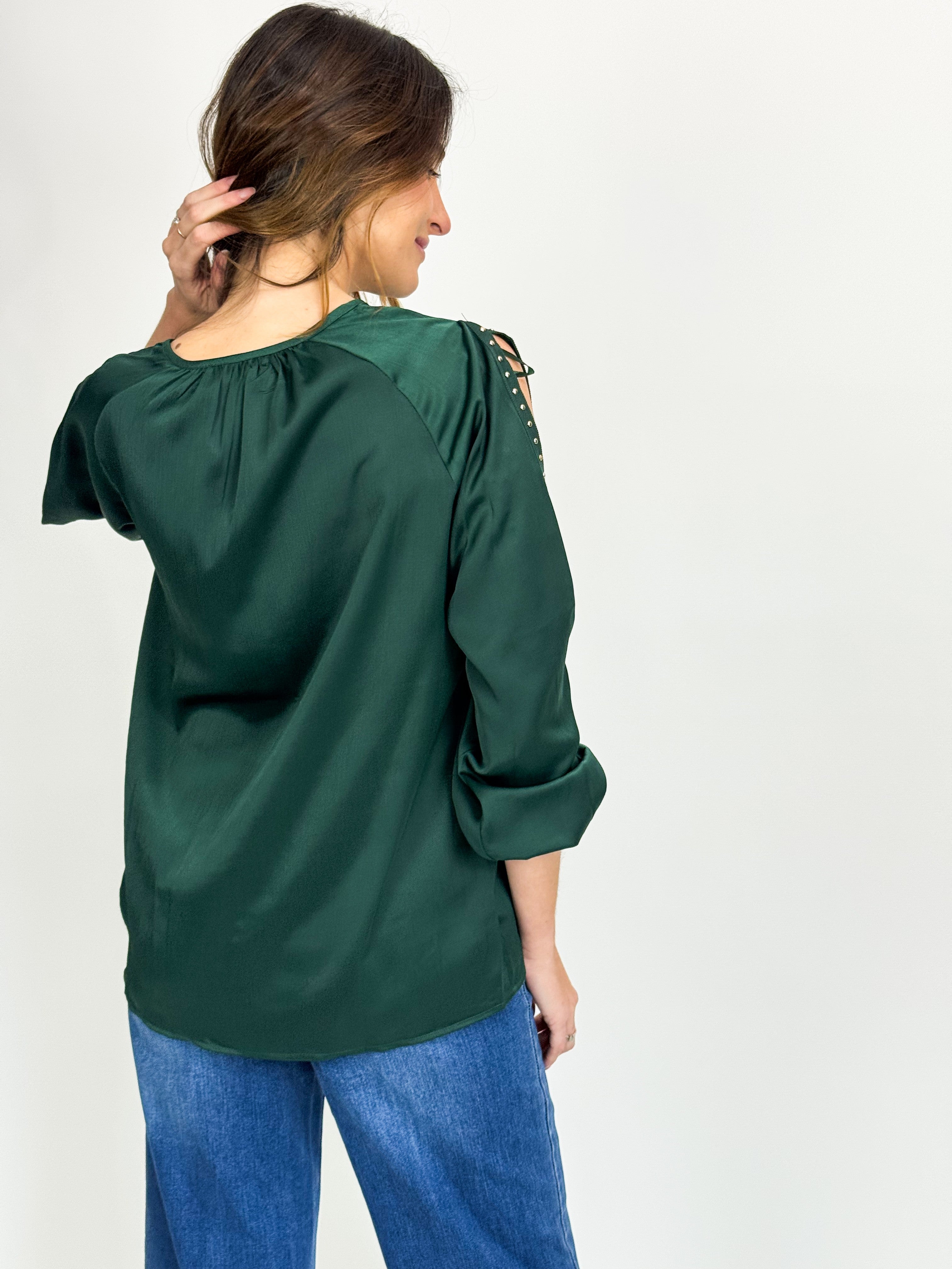 STUDDED BLOUSE - NEW COLOURS