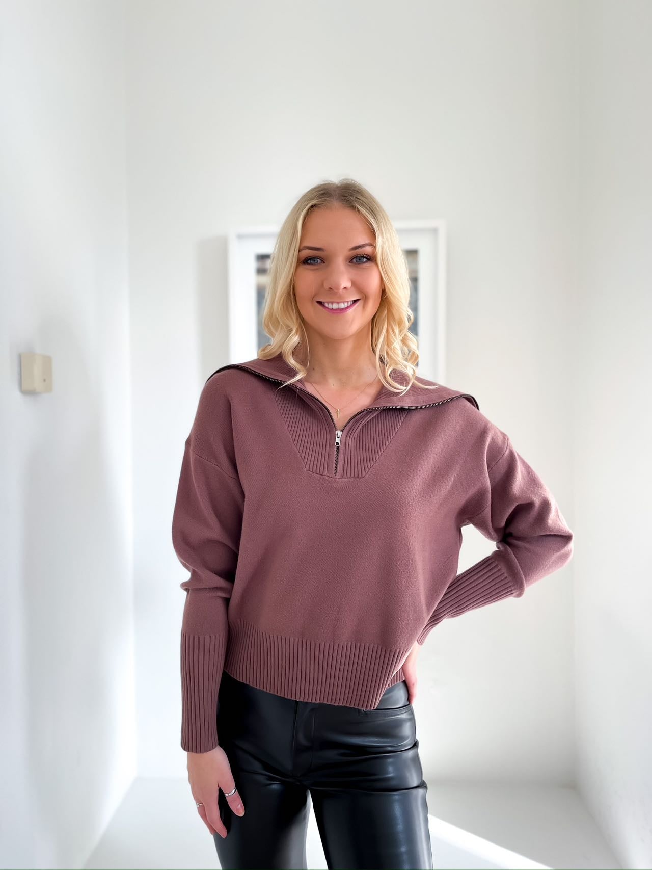 ZIP ME UP KNIT