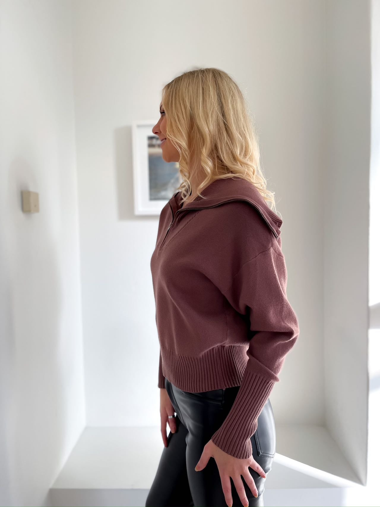 ZIP ME UP KNIT