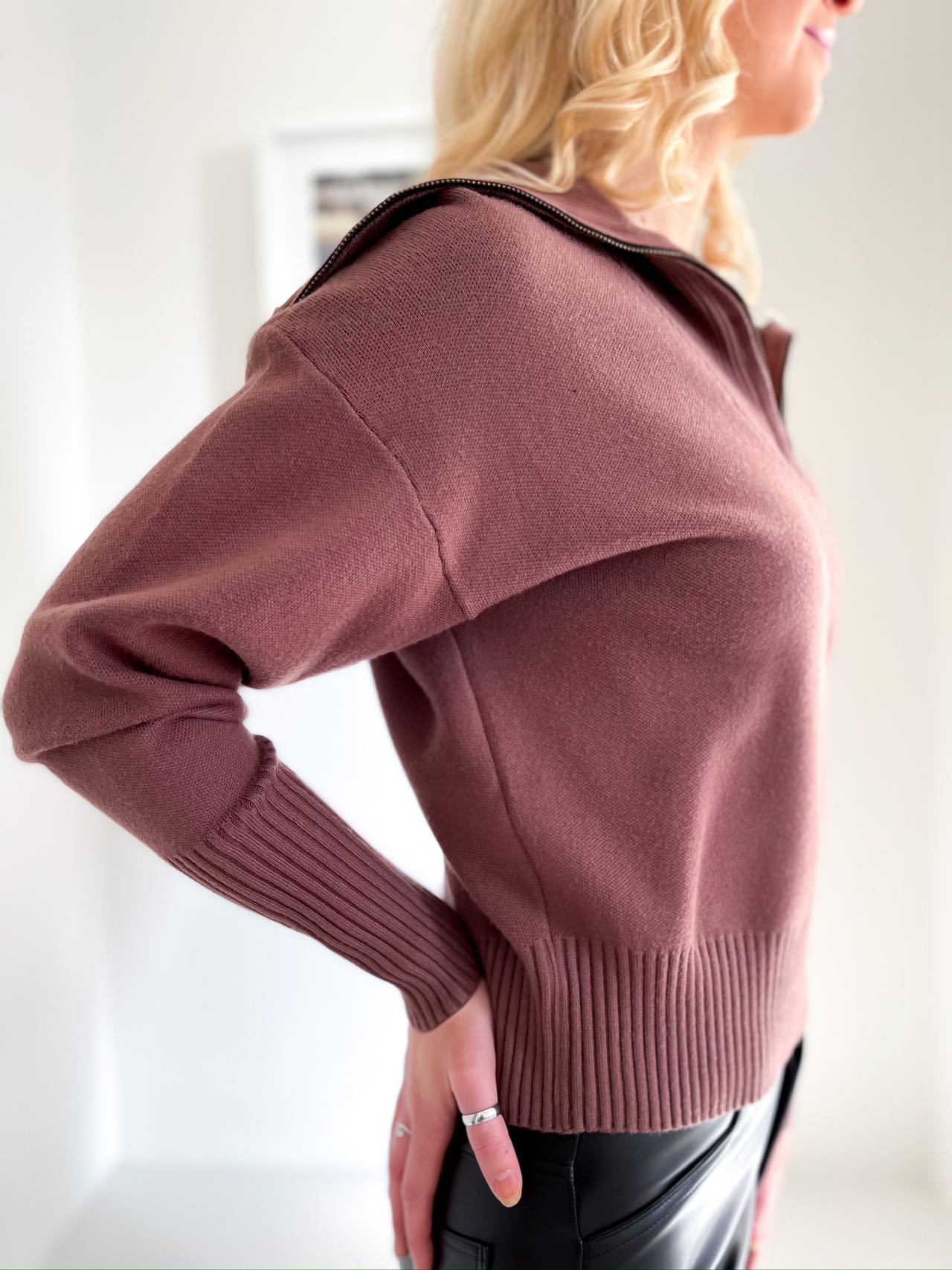 ZIP ME UP KNIT