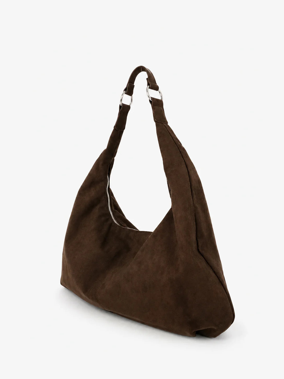 Organica Hobo Shoulder Bag in Brown