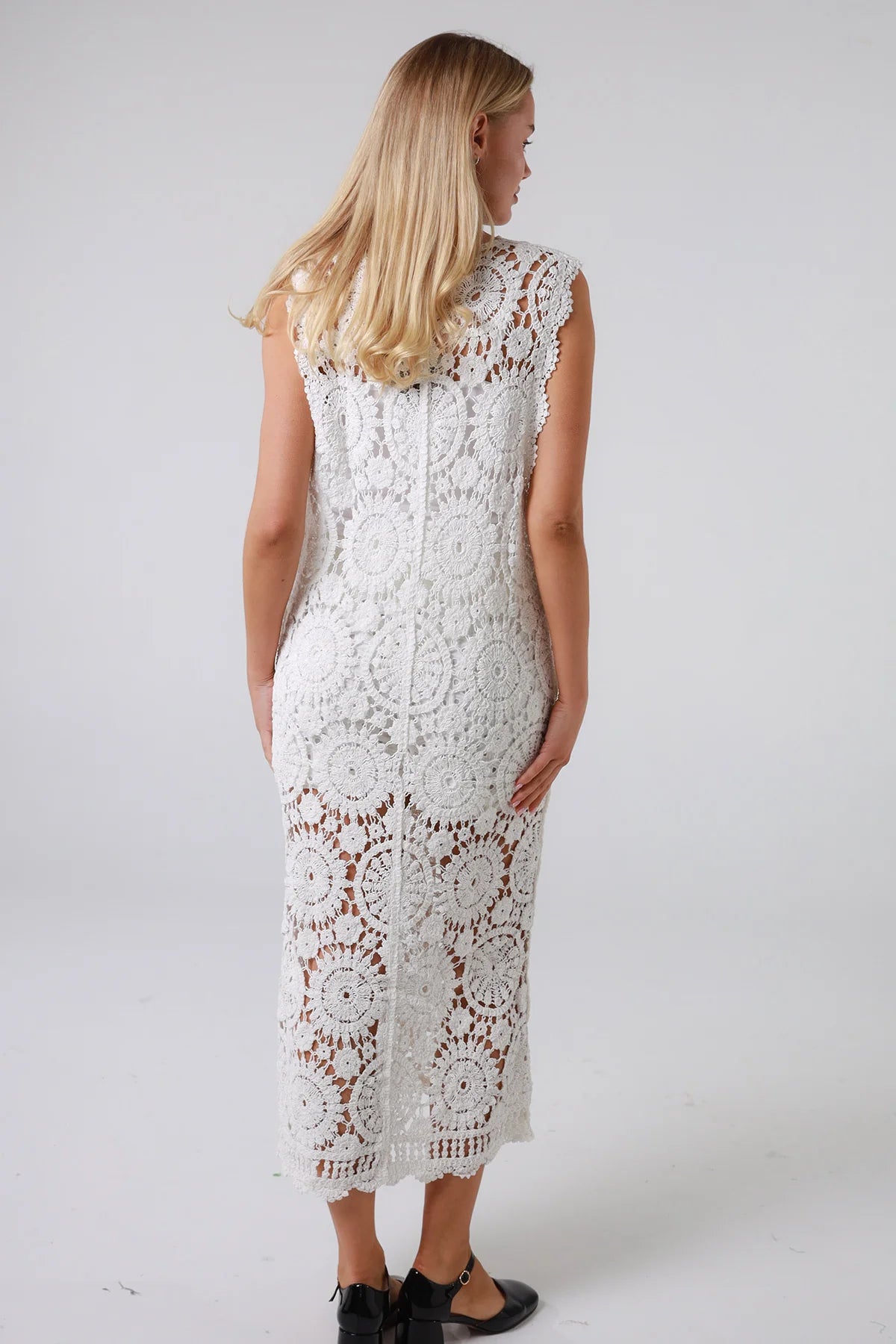 COTTON LACE VEST