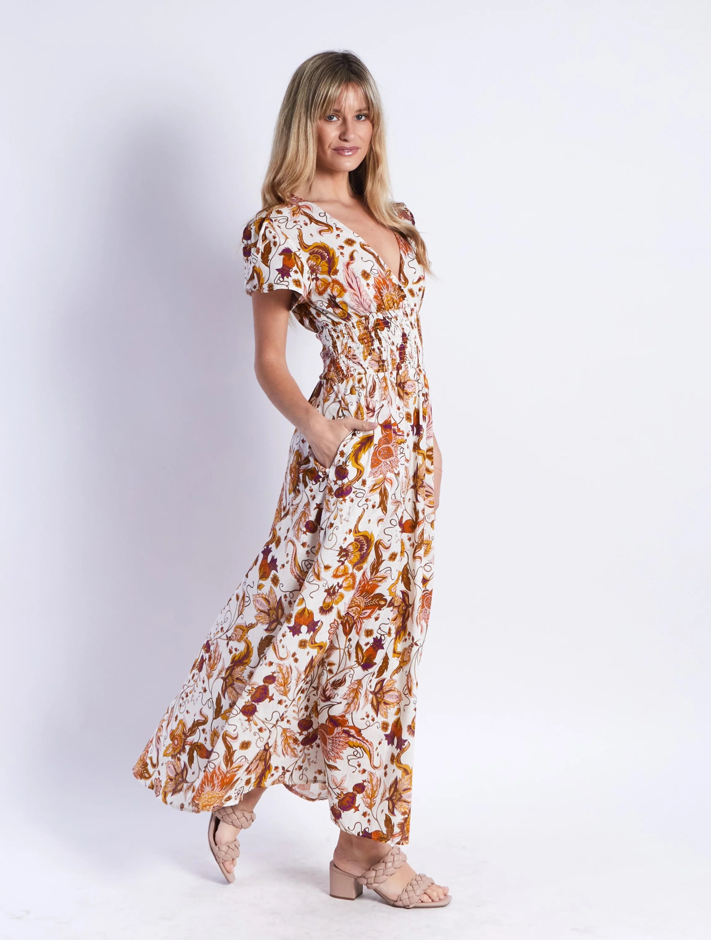 GINA FLORAL DRESS