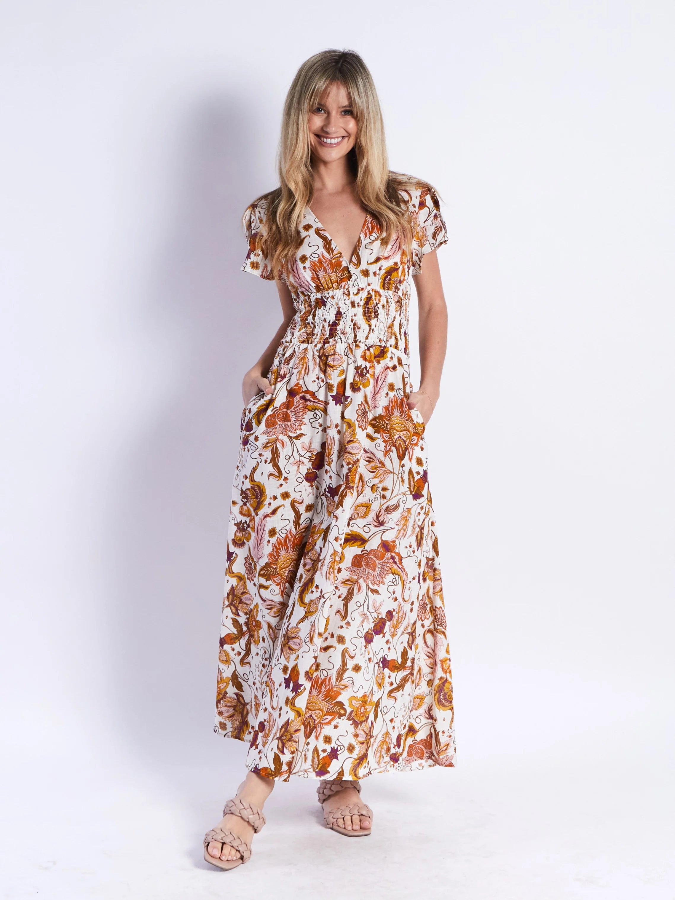 GINA FLORAL DRESS