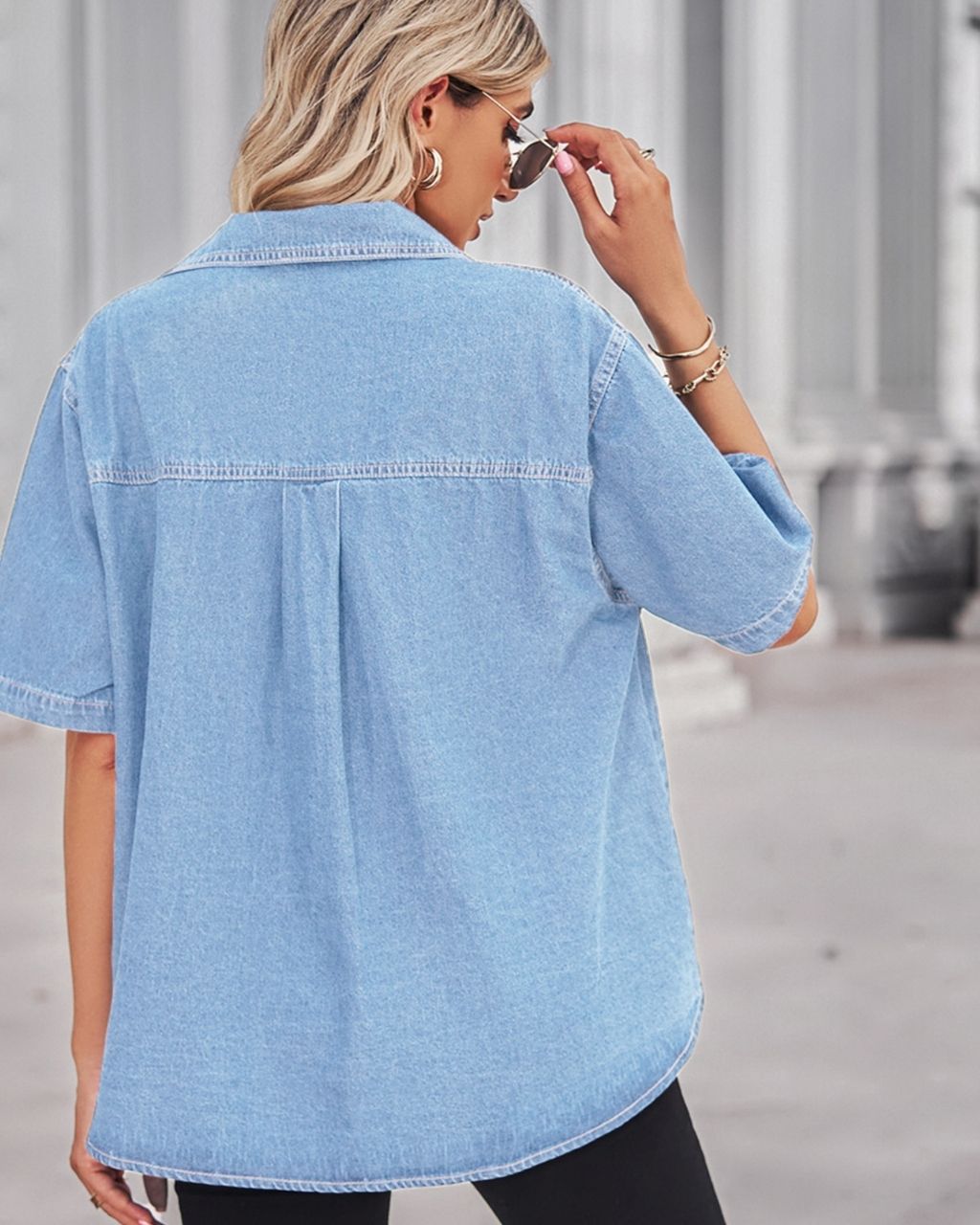 SS DENIM SHIRT