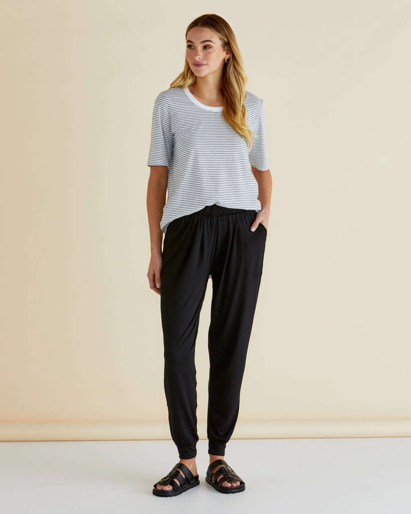 Paris Jogger Pant - Black