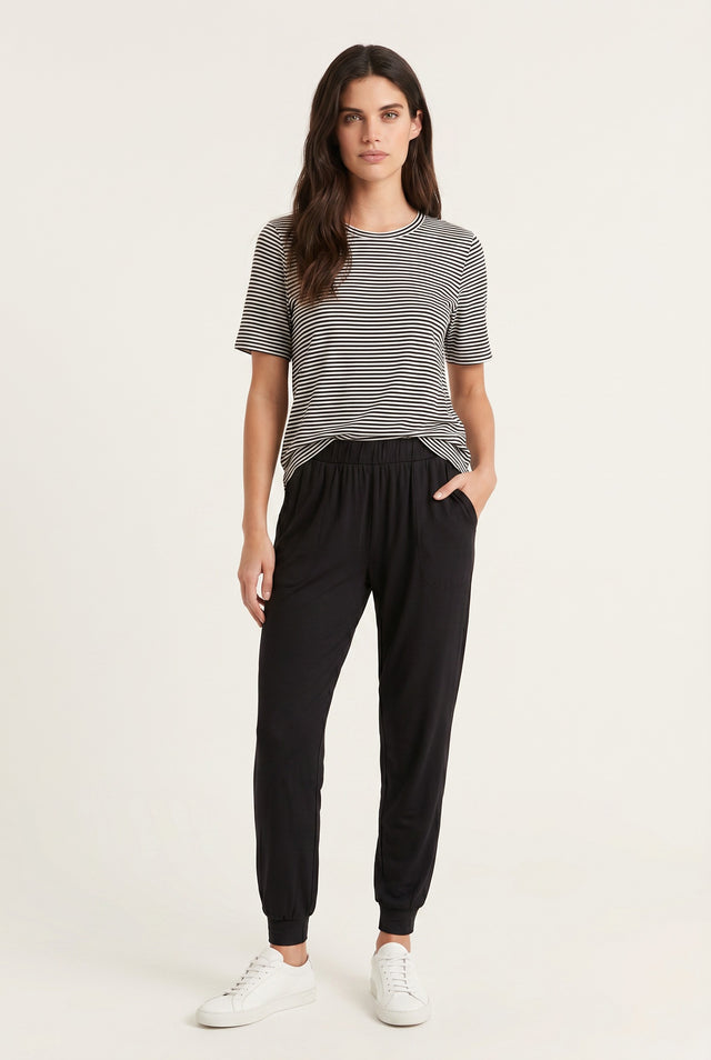 Paris Jogger Pant - Black