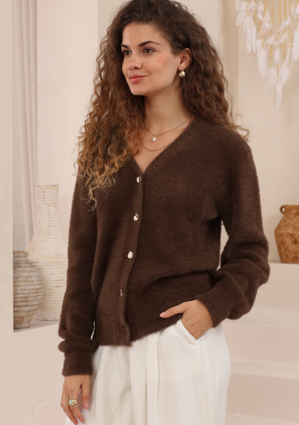 FLUFFY CARDIGAN