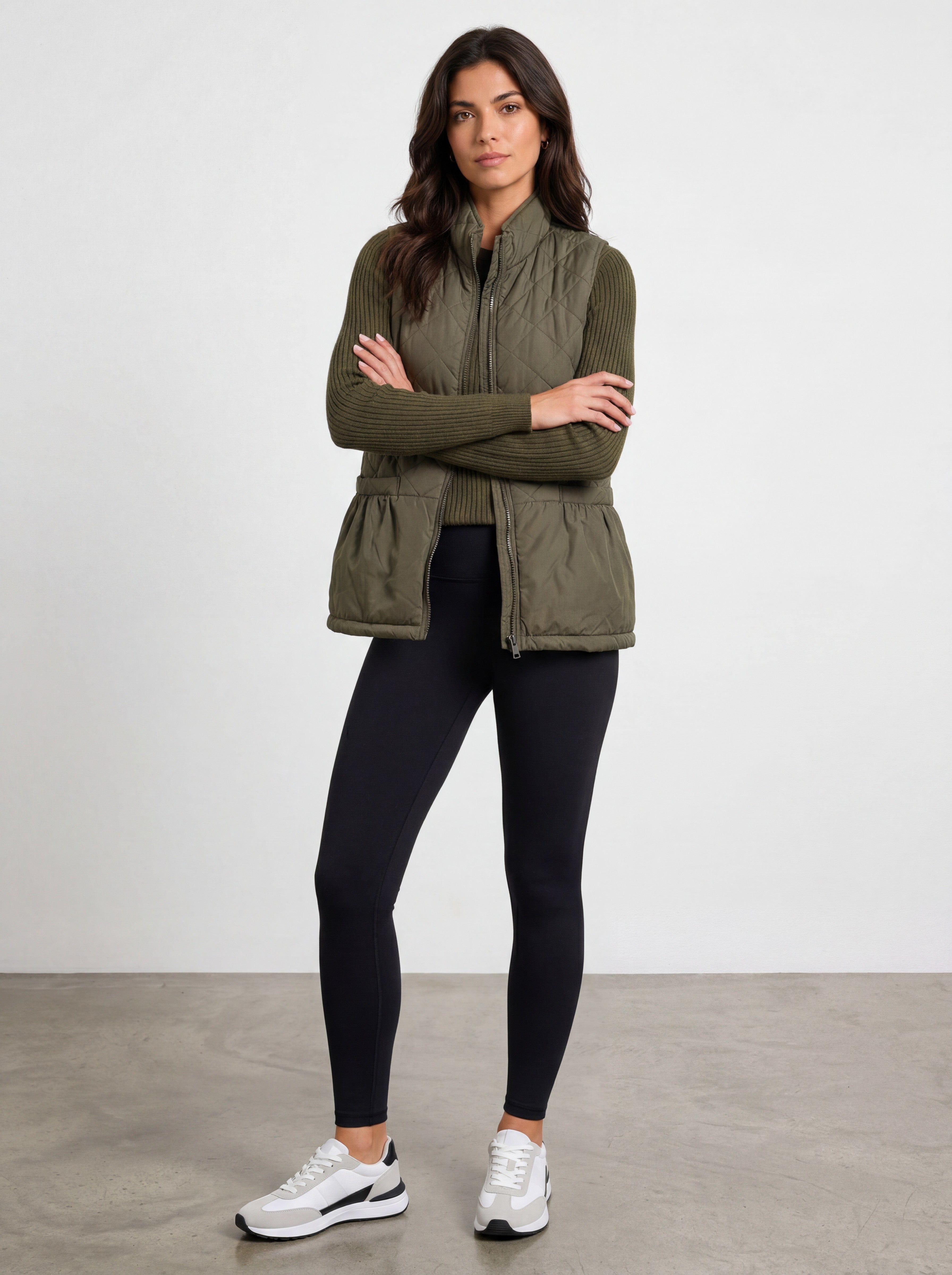 PUFFER STITCH VEST