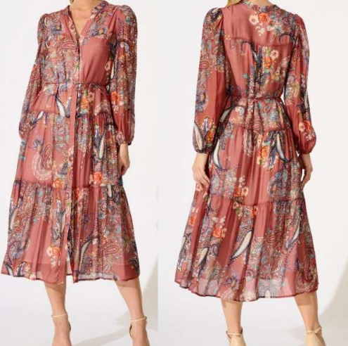 PAISLEY MUSK DRESS