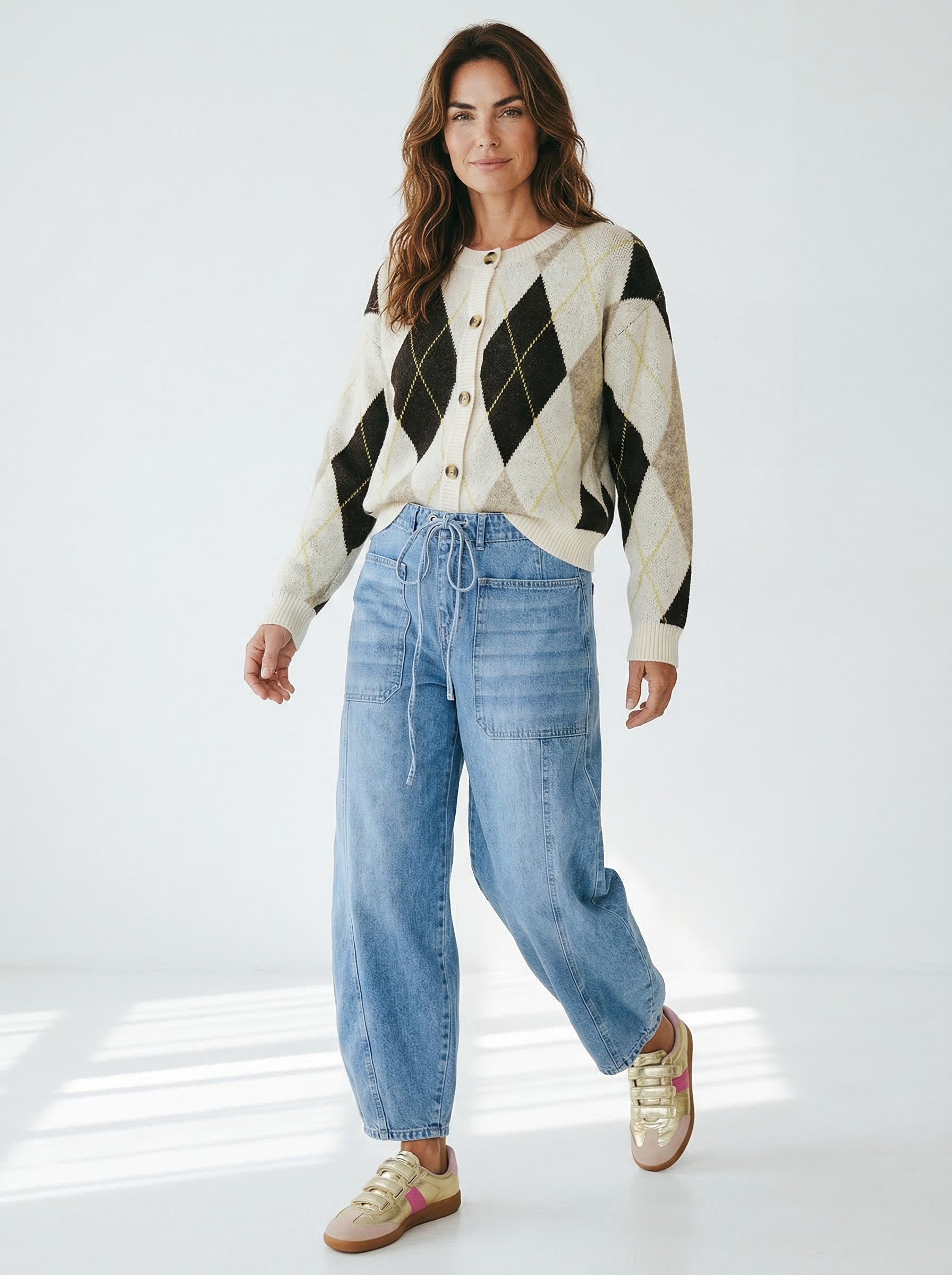 ARGYLE CARDIGAN