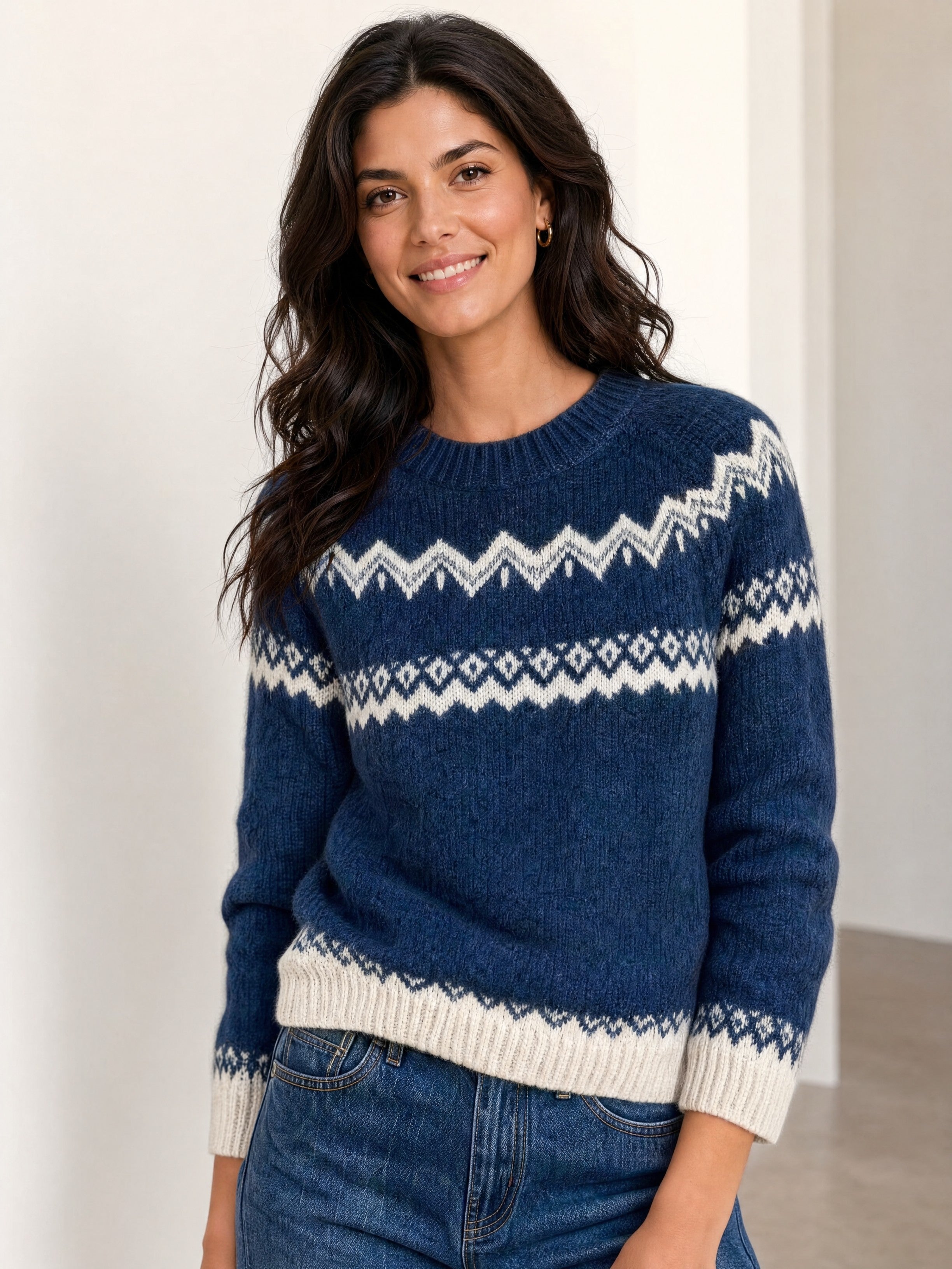 SWISS KNIT JUMPER