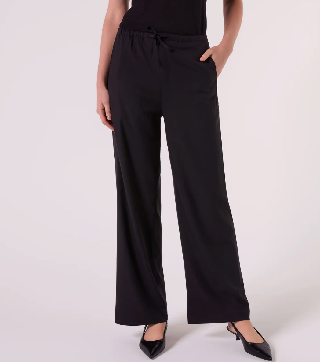 EVIE WOOL RELAXED PANTS
