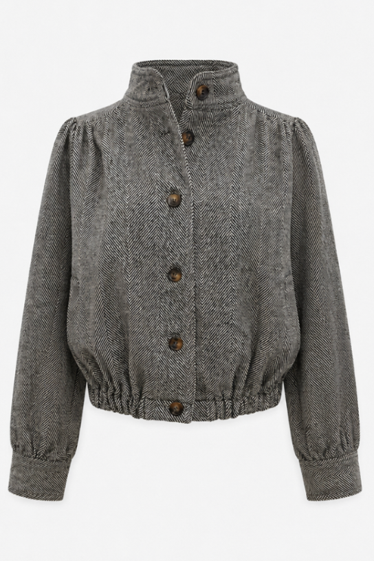 HERRINGBONE BOMBER