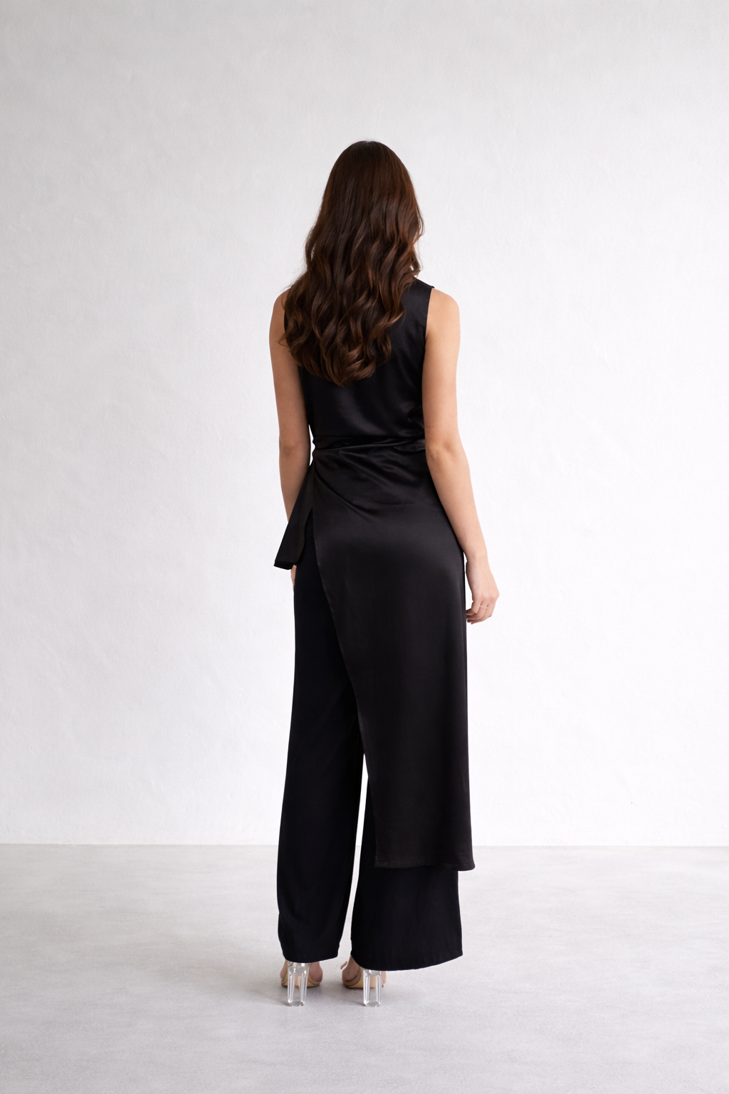 AGNES SATIN TIE TOP - NEW COLOURS