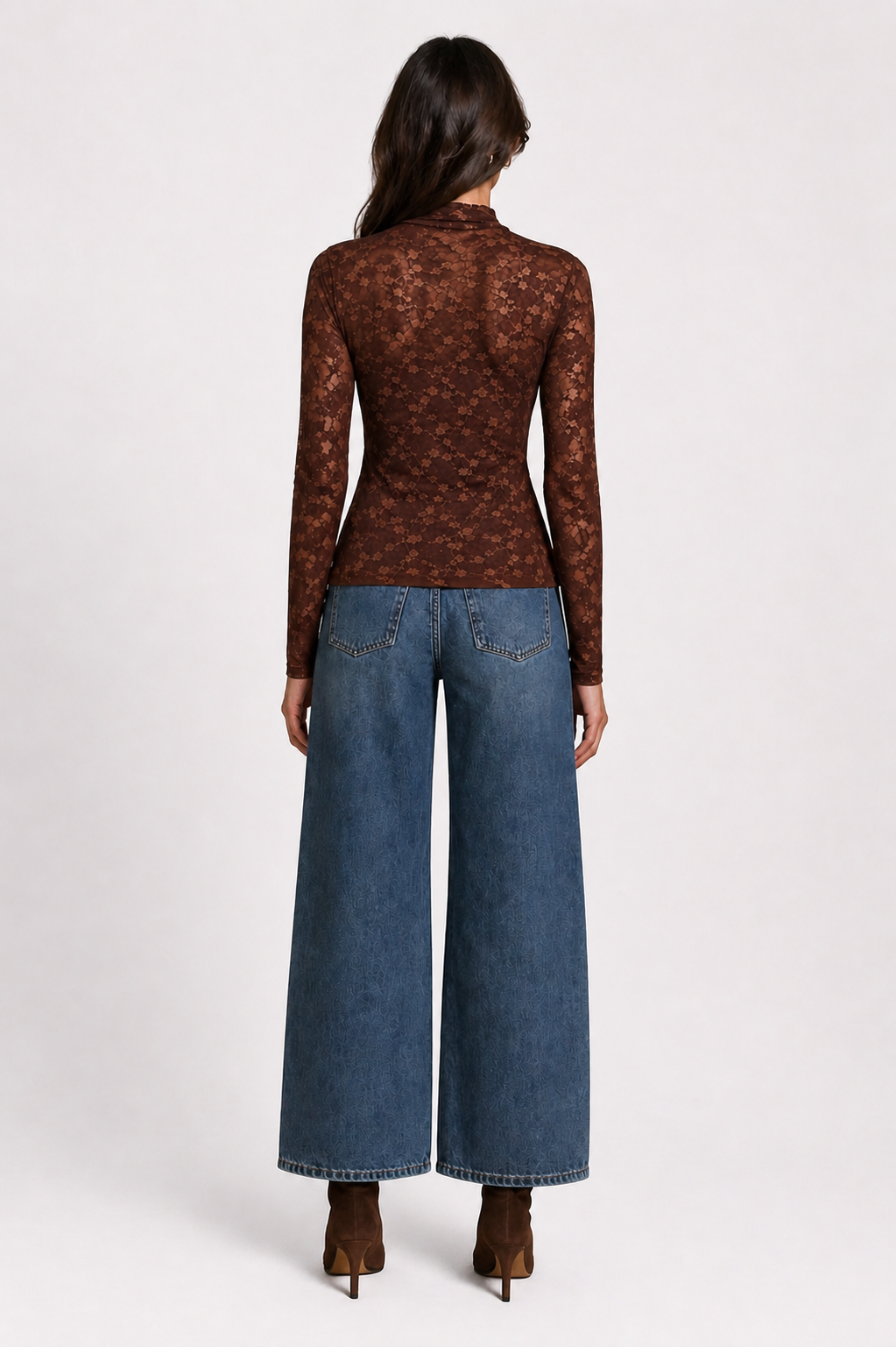 MESH LACE TOP