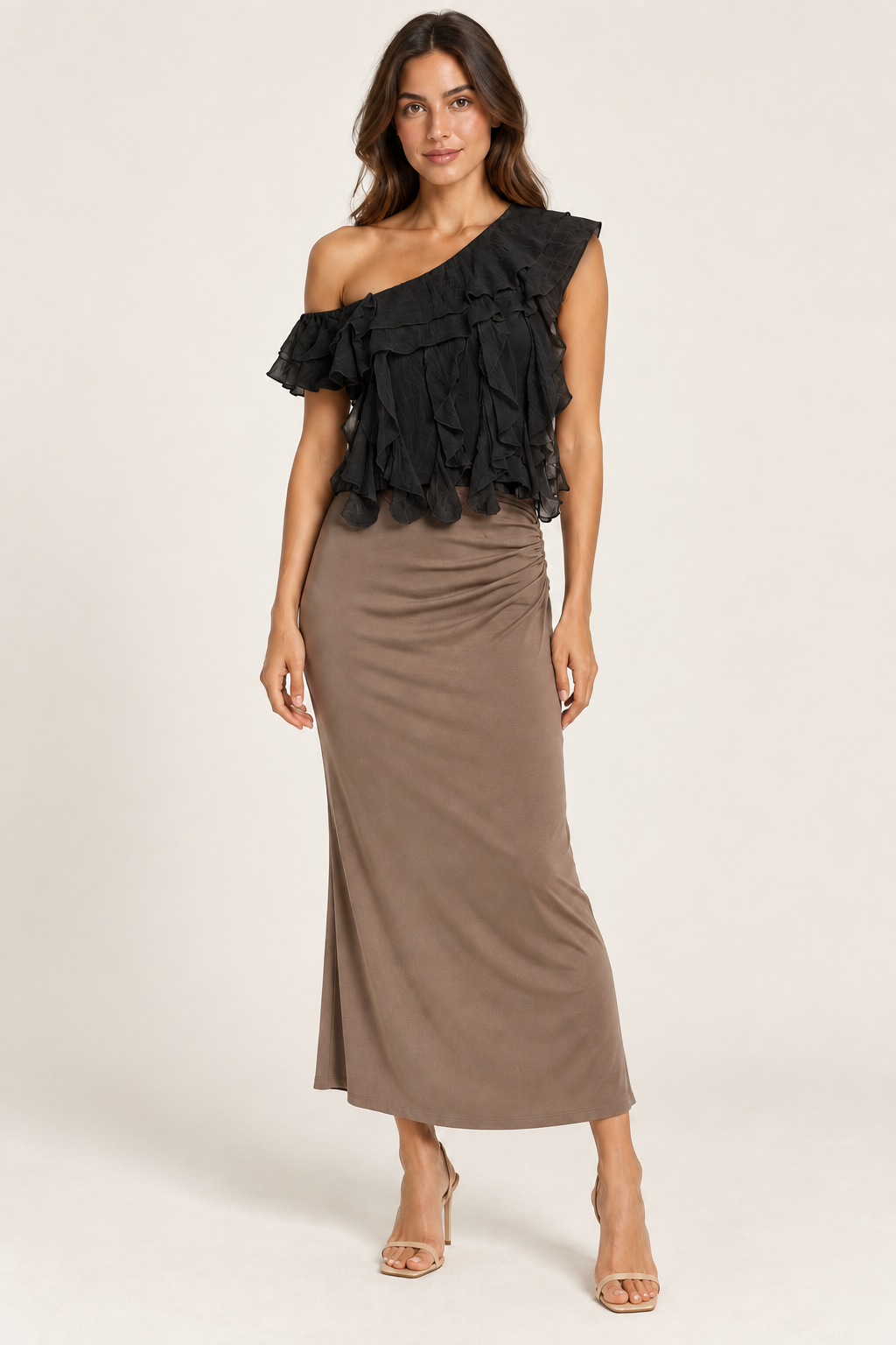 Ruffle Crop top