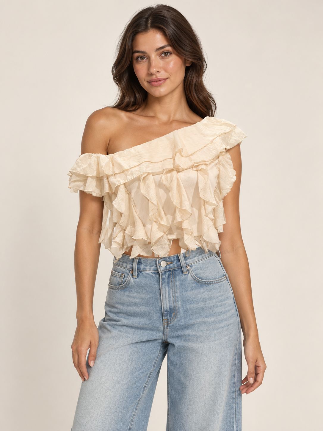 Ruffle Crop top
