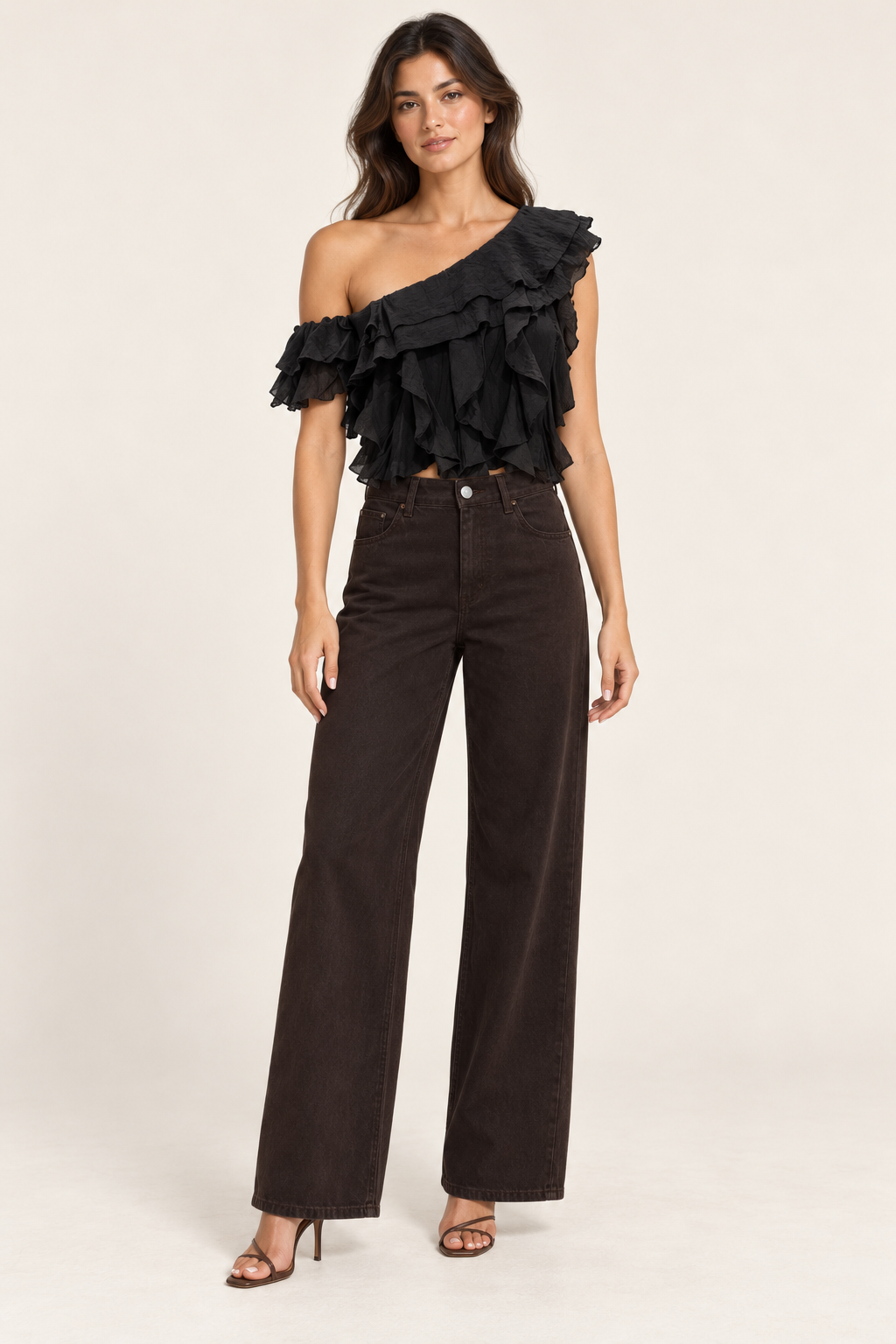 Ruffle Crop top