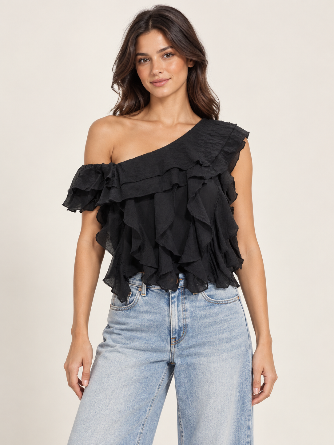 Ruffle Crop top