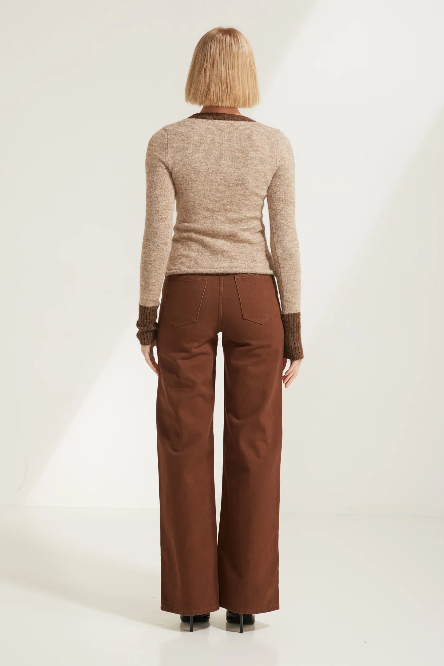 Melody Contrast Knit