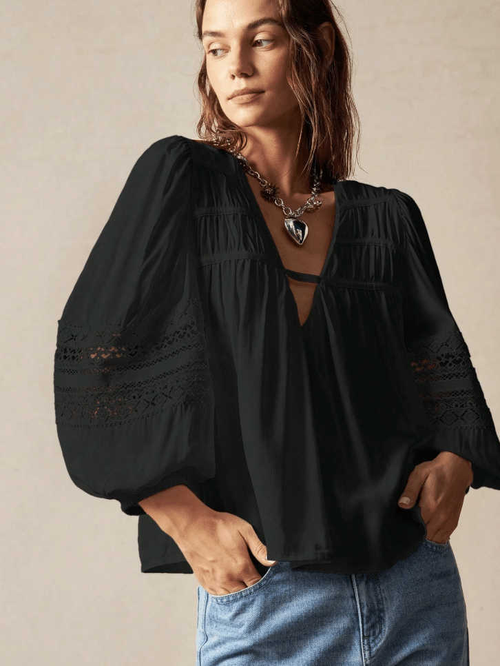 LACE DETAILED BLOUSE