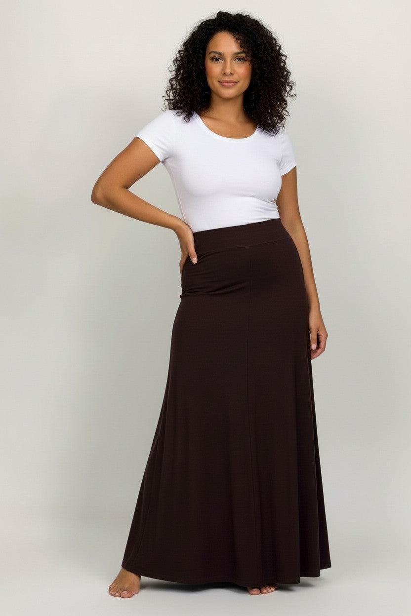 KATIE BAMBOO MAXI SKIRT