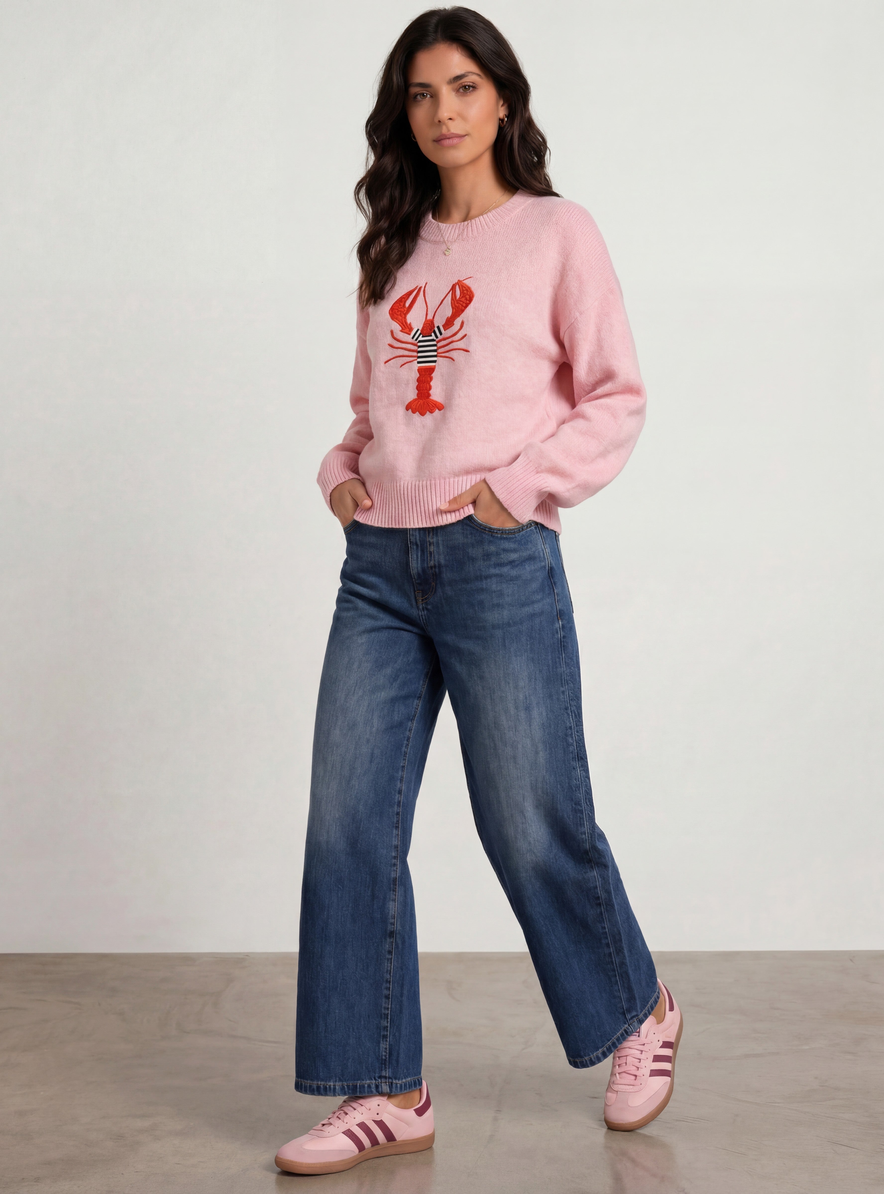 LOBSTER MOTIF JUMPER